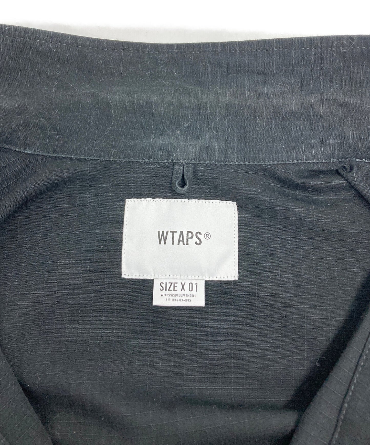 [Pre-owned] WTAPS JUNGLE LS/NYCO.RIPSTOP.CORDURA 202WVDT-SHM01