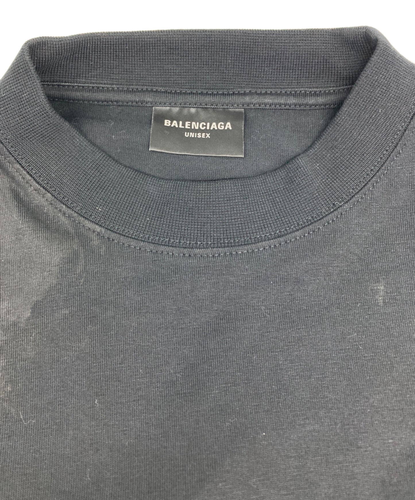 [Pre-owned] BALENCIAGA BB Crypto Logo T-Shirt 739028 TOVN8