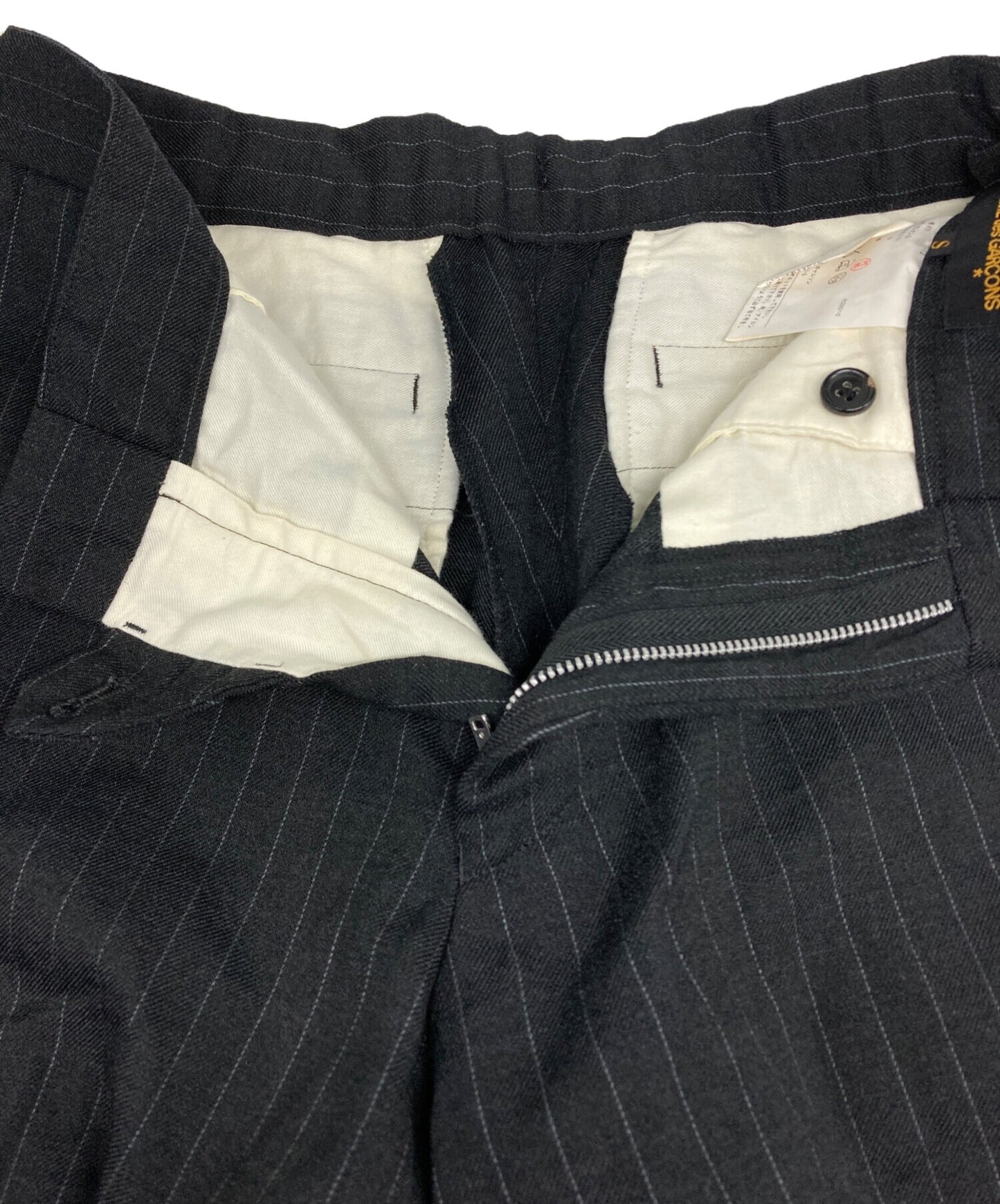 [Pre-owned] COMME des GARCONS tight-fitting women's pants with elastic or drawstring tie GF-P012