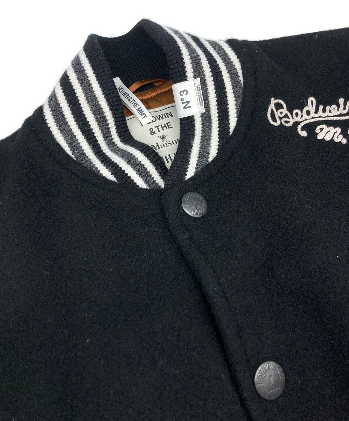 [Pre-owned] Maison MIHARA YASUHIRO Stadium Jacket C15BL012