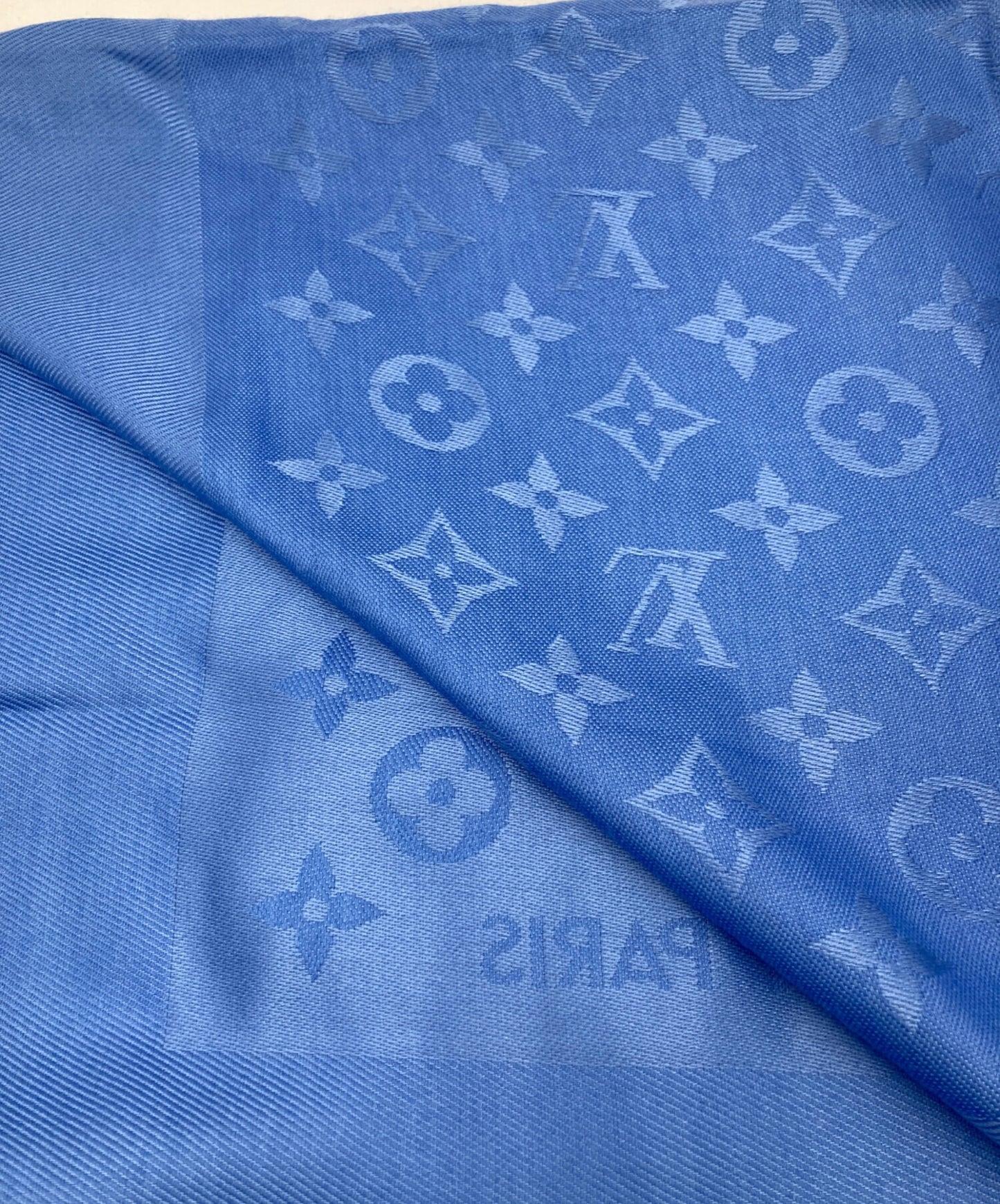 [Pre-owned] LOUIS VUITTON Monogram Wool-Silk Oversized Shawl M78701