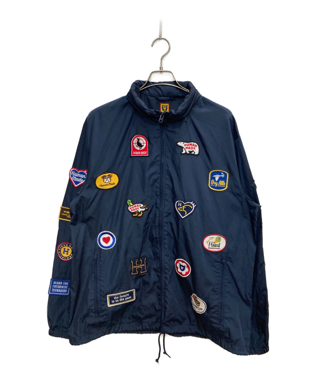 [Pre-owned] HUMAN MADE Nylon Jacket with Patches