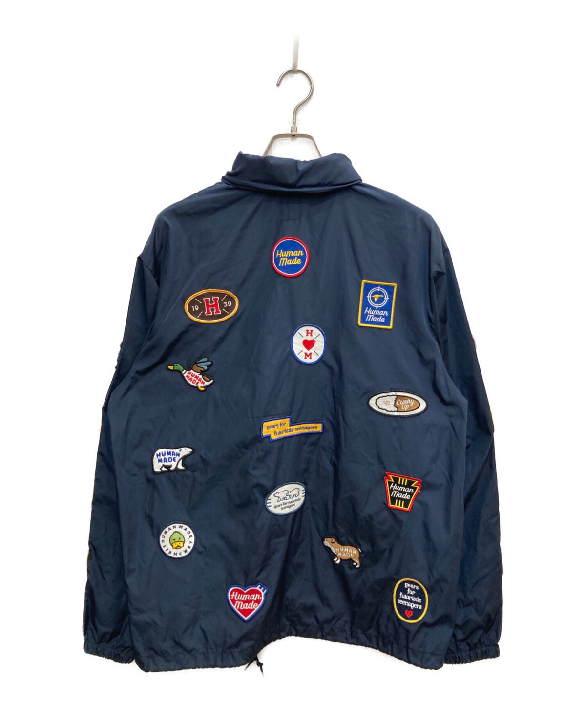 [Pre-owned] HUMAN MADE Nylon Jacket with Patches
