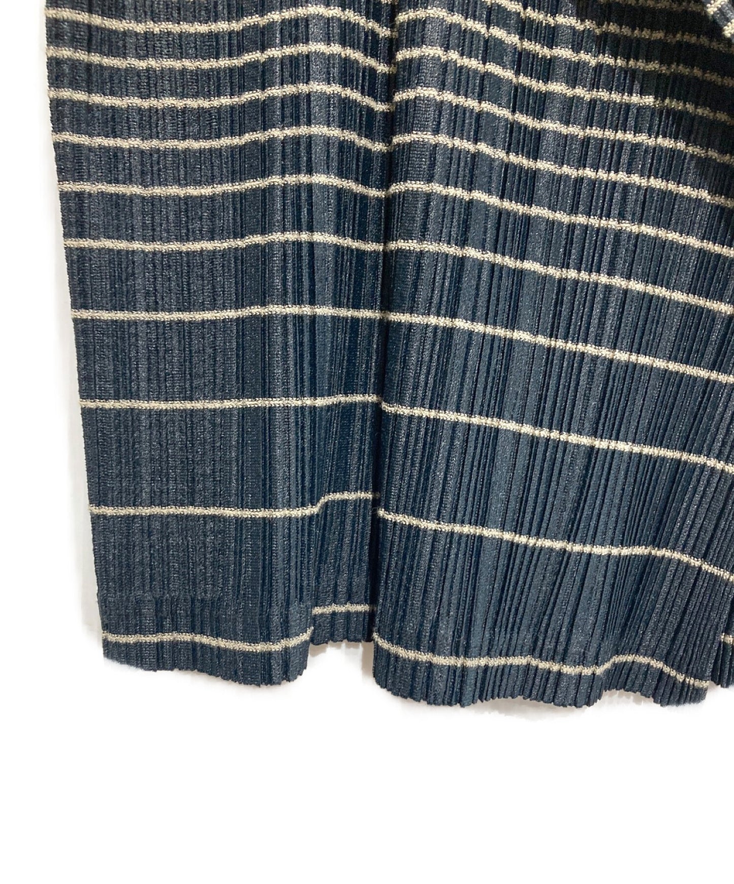 [Pre-owned] PLEATS PLEASE Gradient Striped Cardigan PP03-J0857