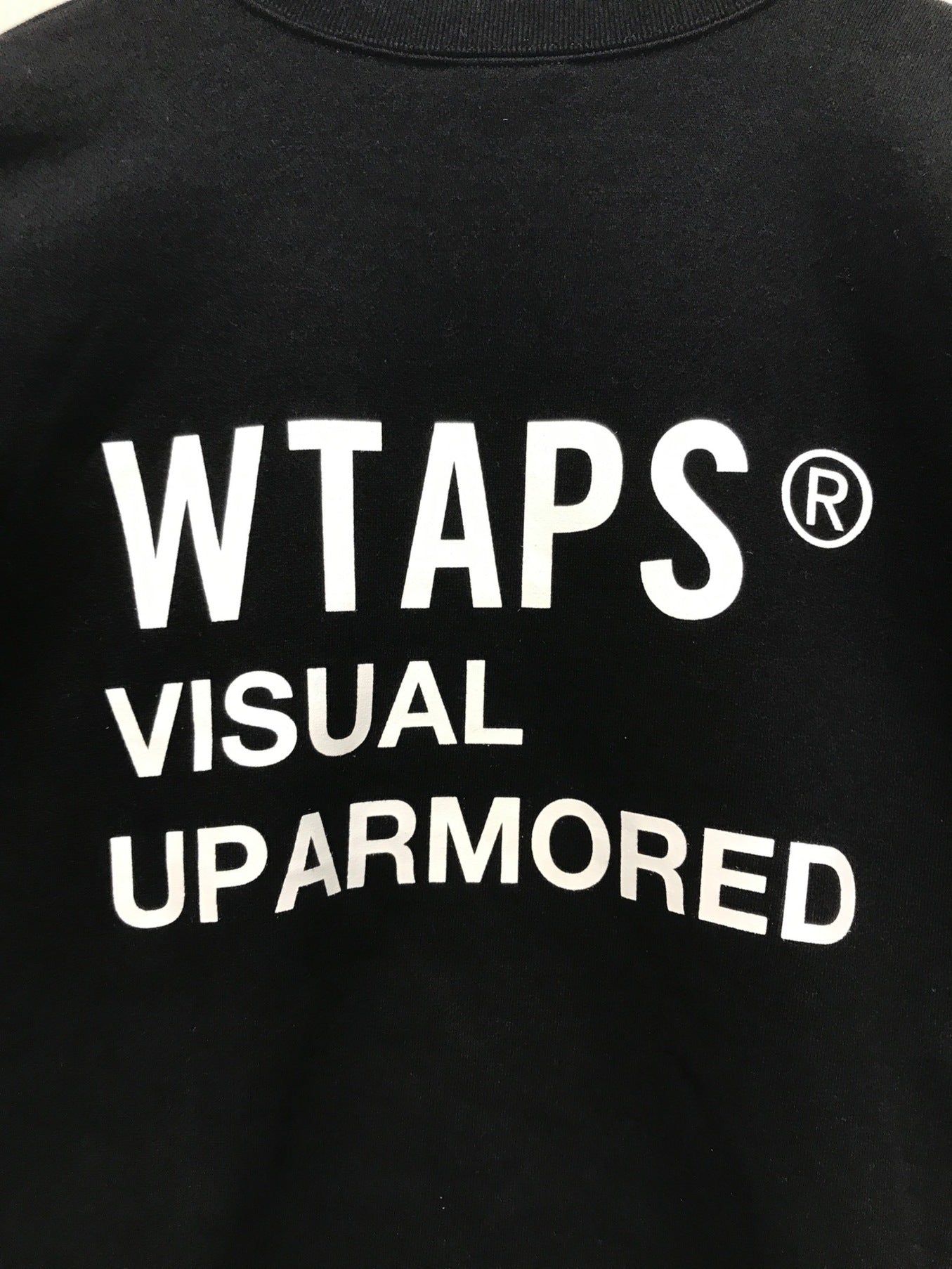 [Pre-owned] WTAPS Back Print Sweatshirt