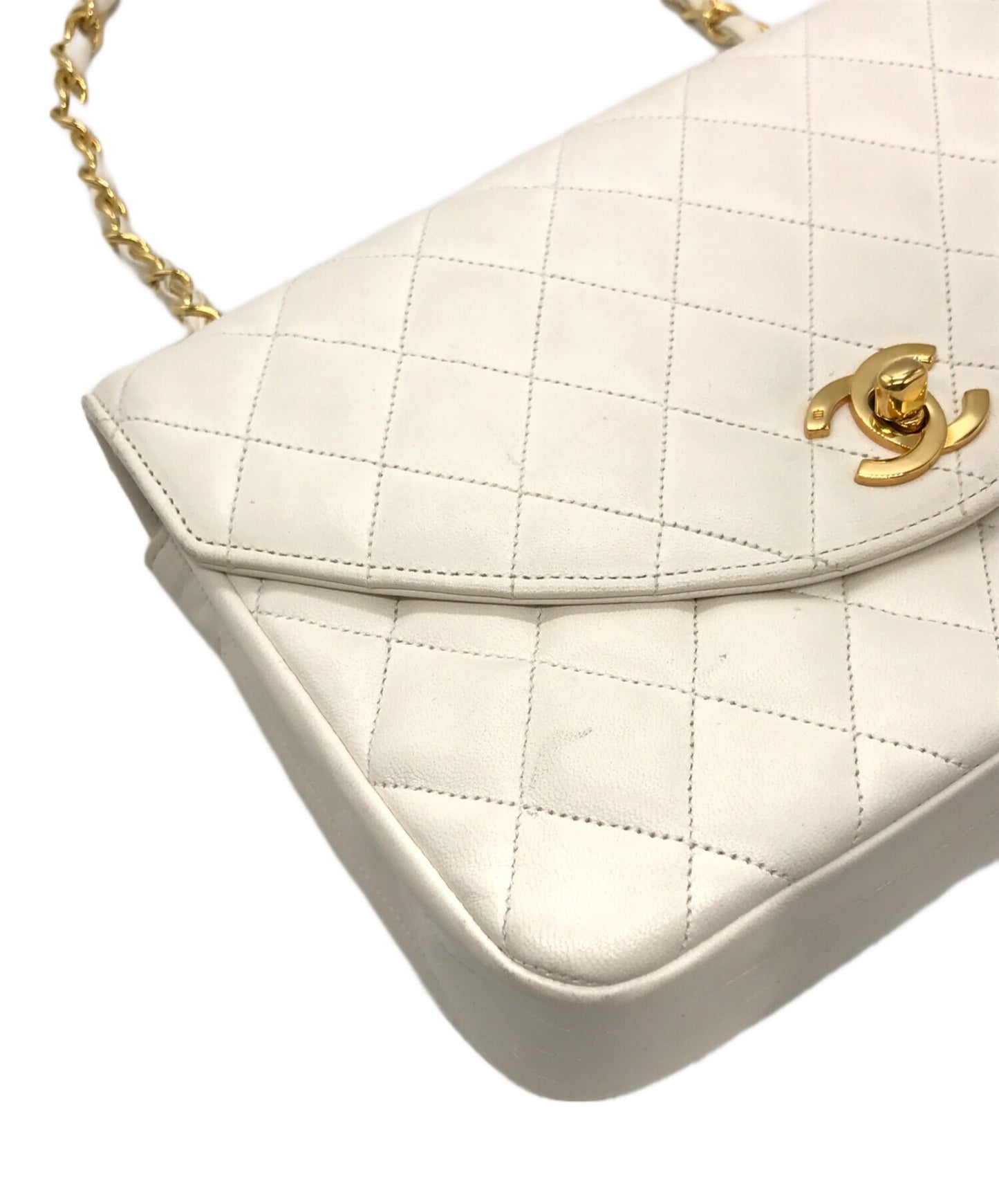 [Pre-owned] CHANEL Coco Marc Matelassé Chain Shoulder Bag