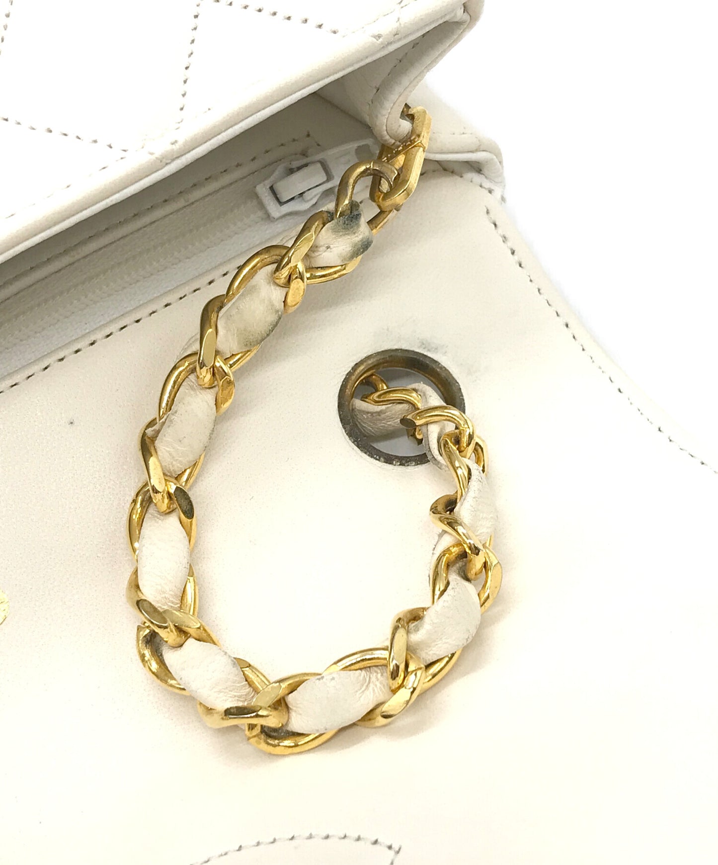 [Pre-owned] CHANEL Coco Marc Matelassé Chain Shoulder Bag