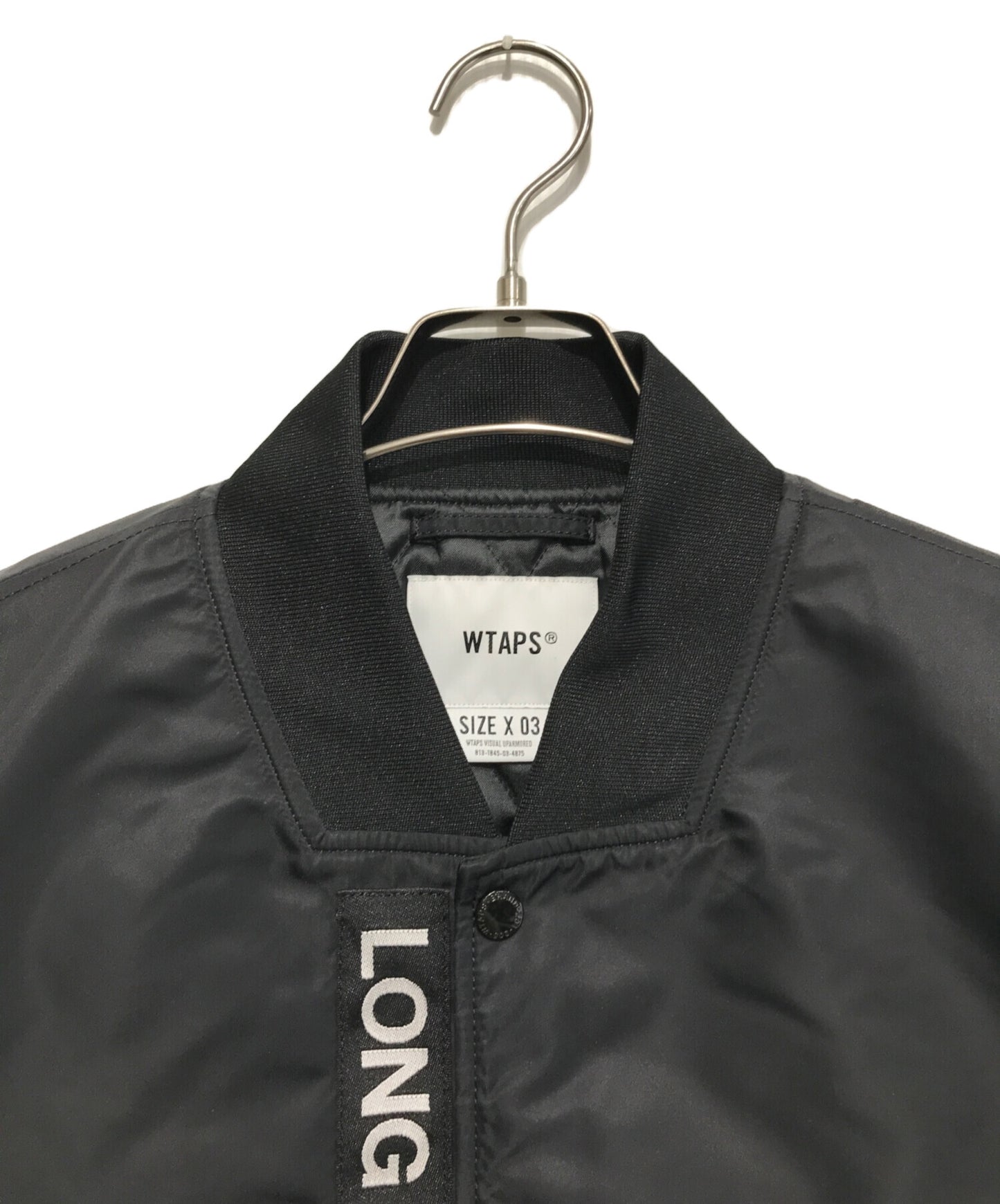 [Pre-owned] WTAPS Nylon Twill UT813/Jacket/Team Jacket 222TQDT-JKM01