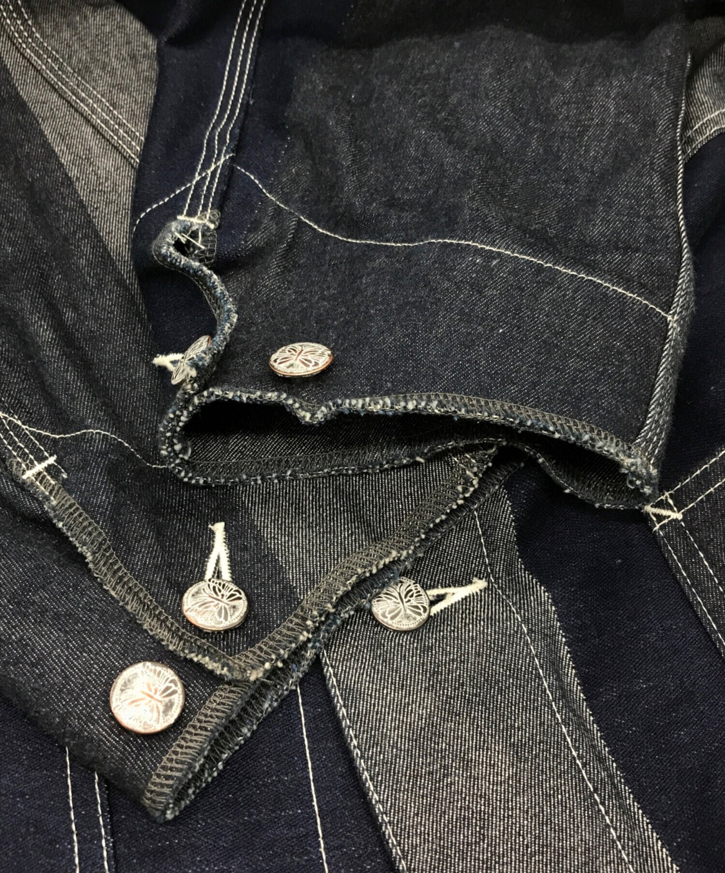 [Pre-owned] Needles 24SS CHORE COAT 10oz DENIM / Denim Jacket OT173.