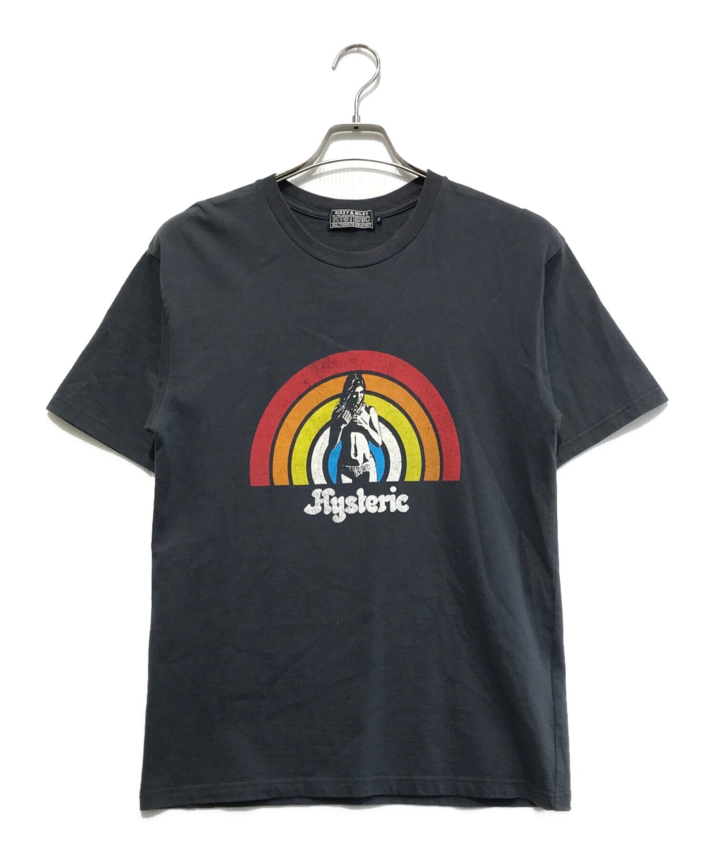 [Pre-owned] Hysteric Glamour RAINBOW T-Shirt / Crew Neck T-Shirt 02241CT29