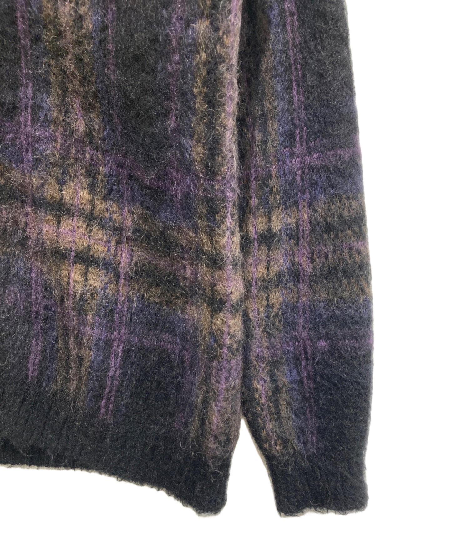 [Pre-owned] Needles Mohair-blend knit cardigan NS1505