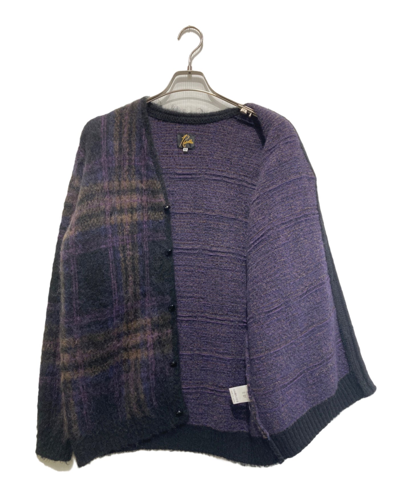 [Pre-owned] Needles Mohair-blend knit cardigan NS1505