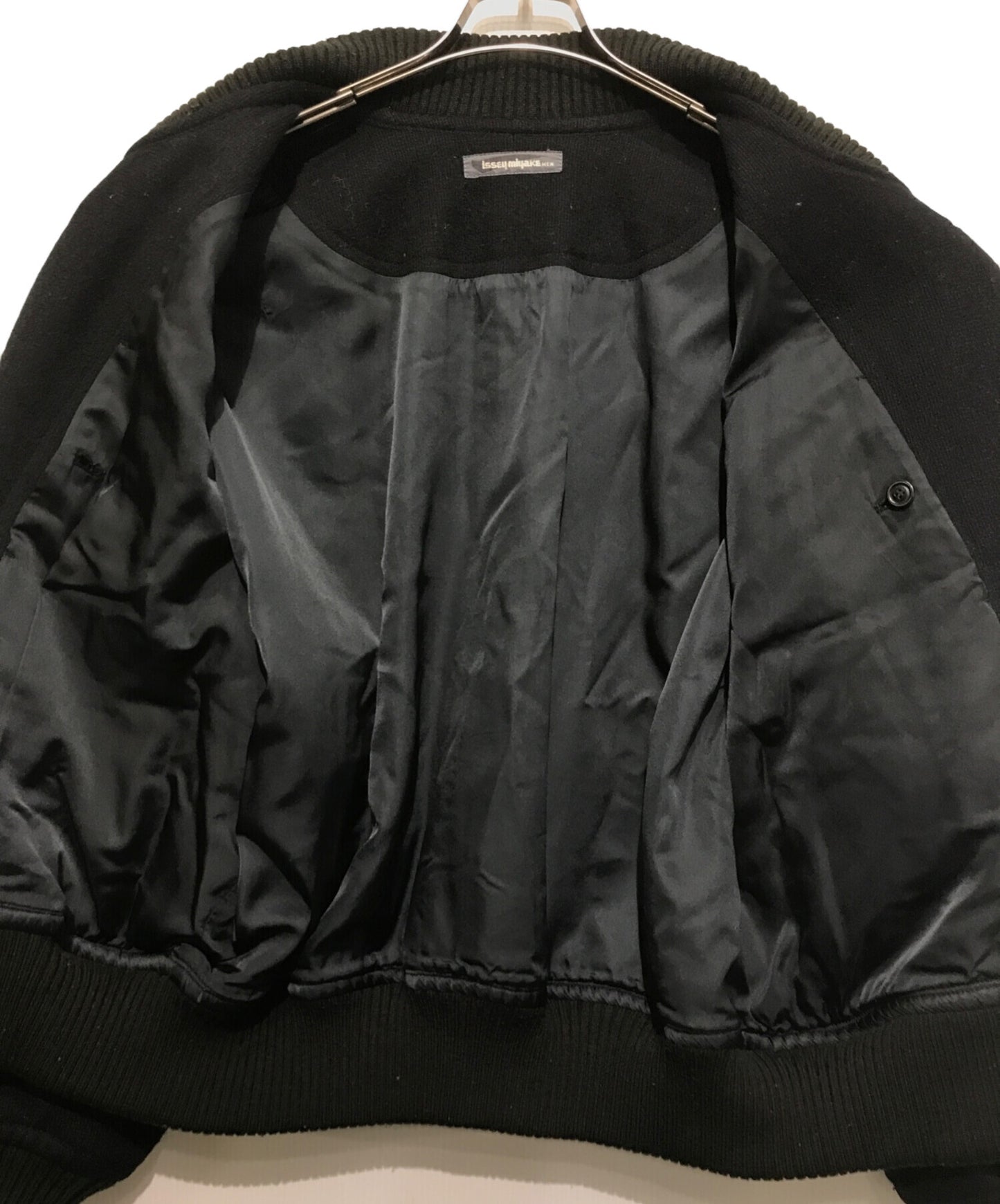 [Pre-owned] ISSEY MIYAKE MEN 80s wool stadium jacket 9AL12011