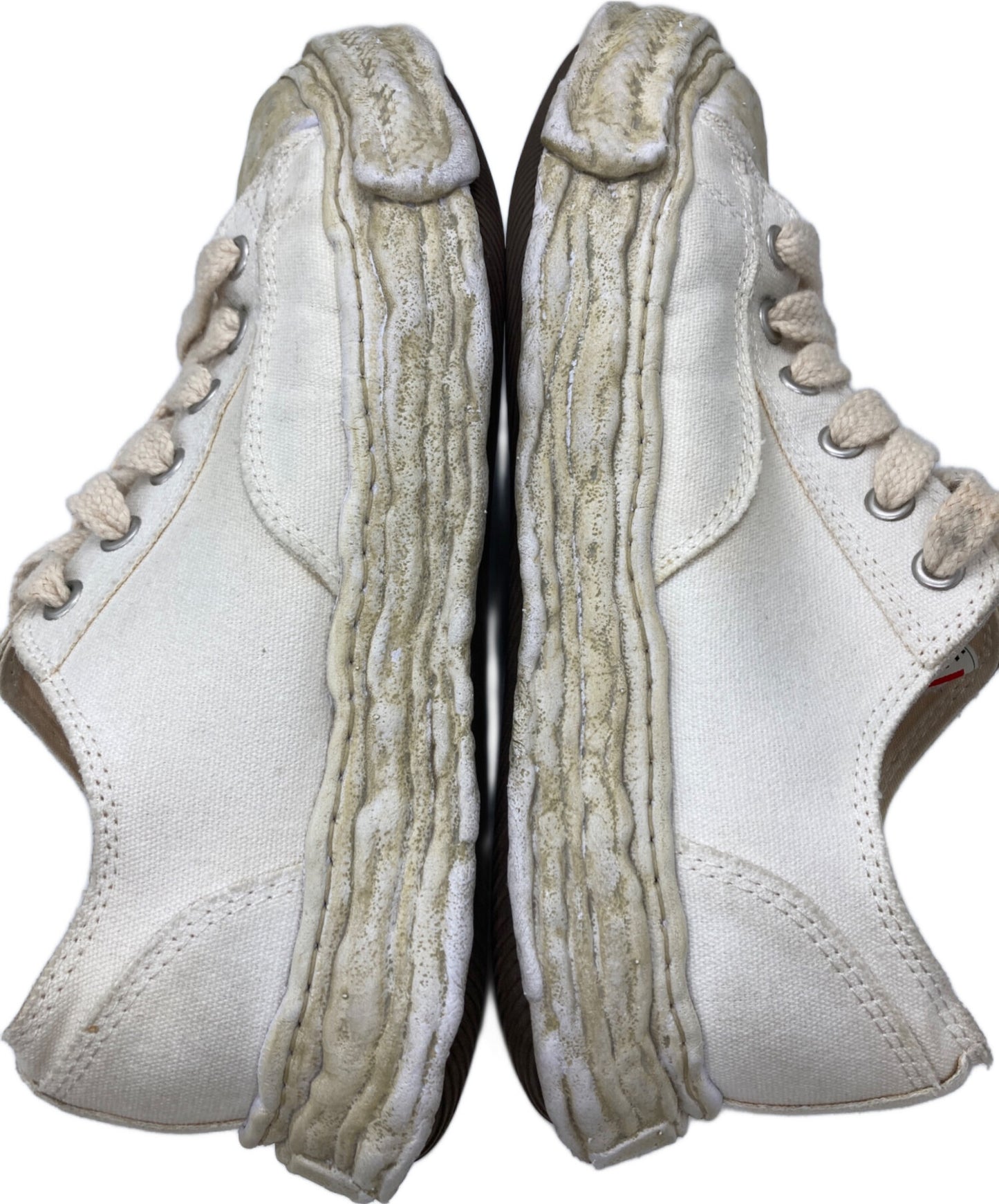 [Pre-owned] Maison MIHARA YASUHIRO PETERSON23 OG Dyed Sole Canvas Low-top Sneaker A13FW713