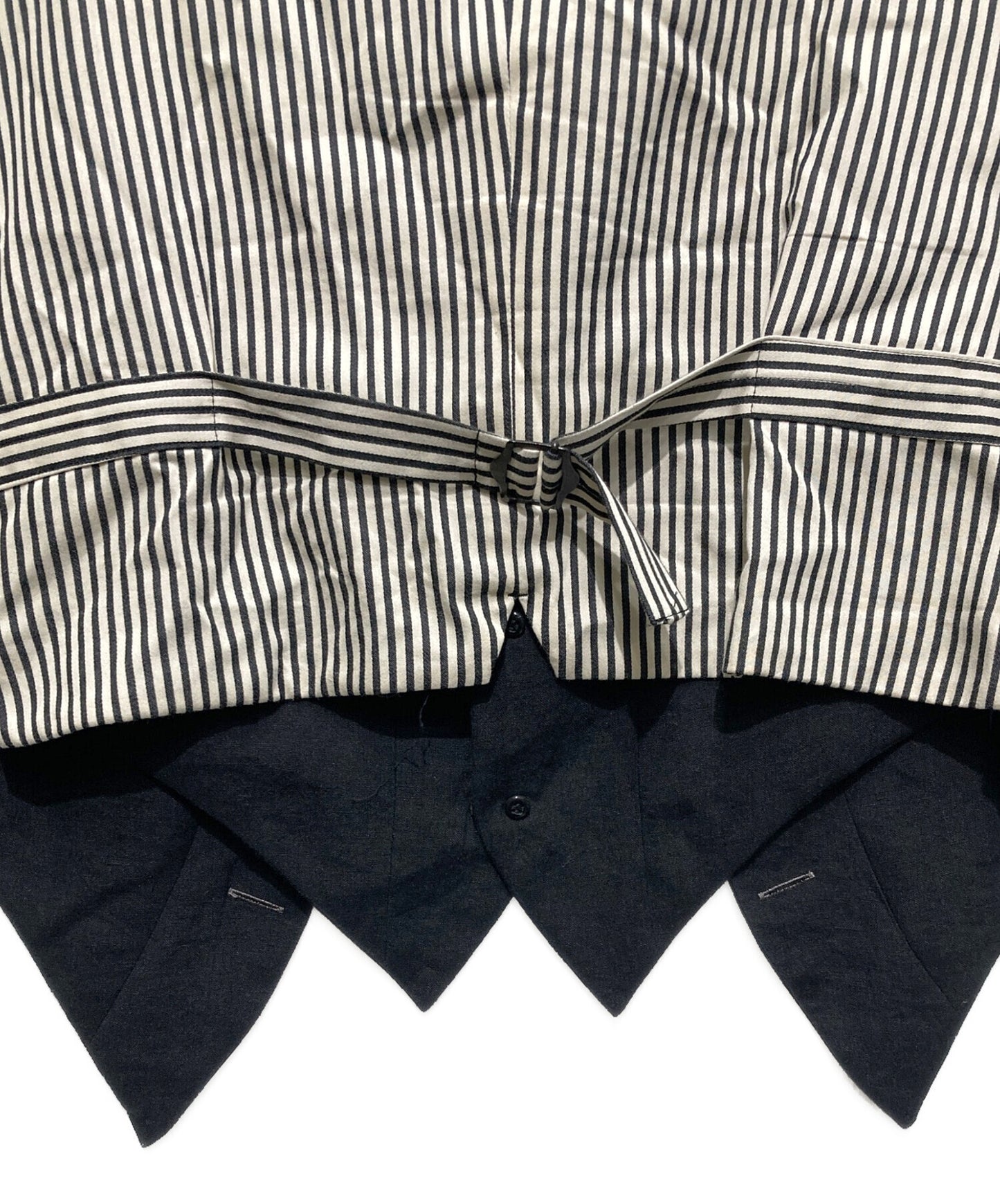 [Pre-owned] Yohji Yamamoto pour homme Vest with double-switching body HS-V09-341