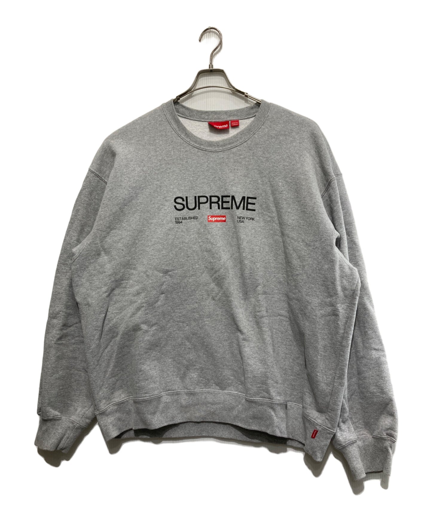 [Pre-owned] SUPREME Establish Crewneck/Istanbulish Crewneck/Logo Sweatshirt