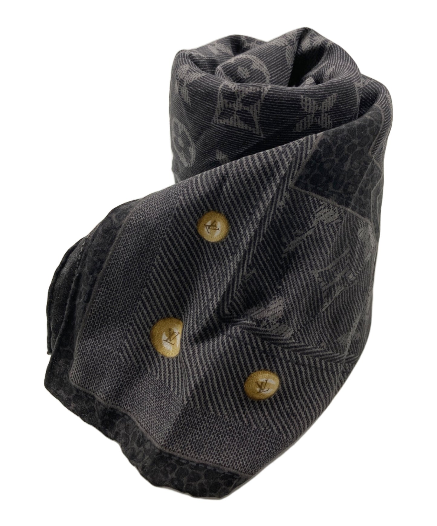 [Pre-owned] LOUIS VUITTON silk scarf 400505