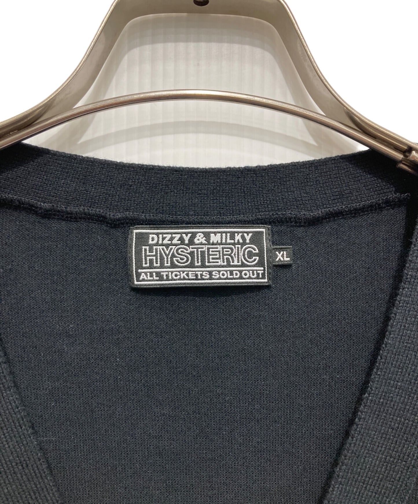 [Pre-owned] Hysteric Glamour 25SS SMOKING GIRL Jacquard Cardigan 02251ND03