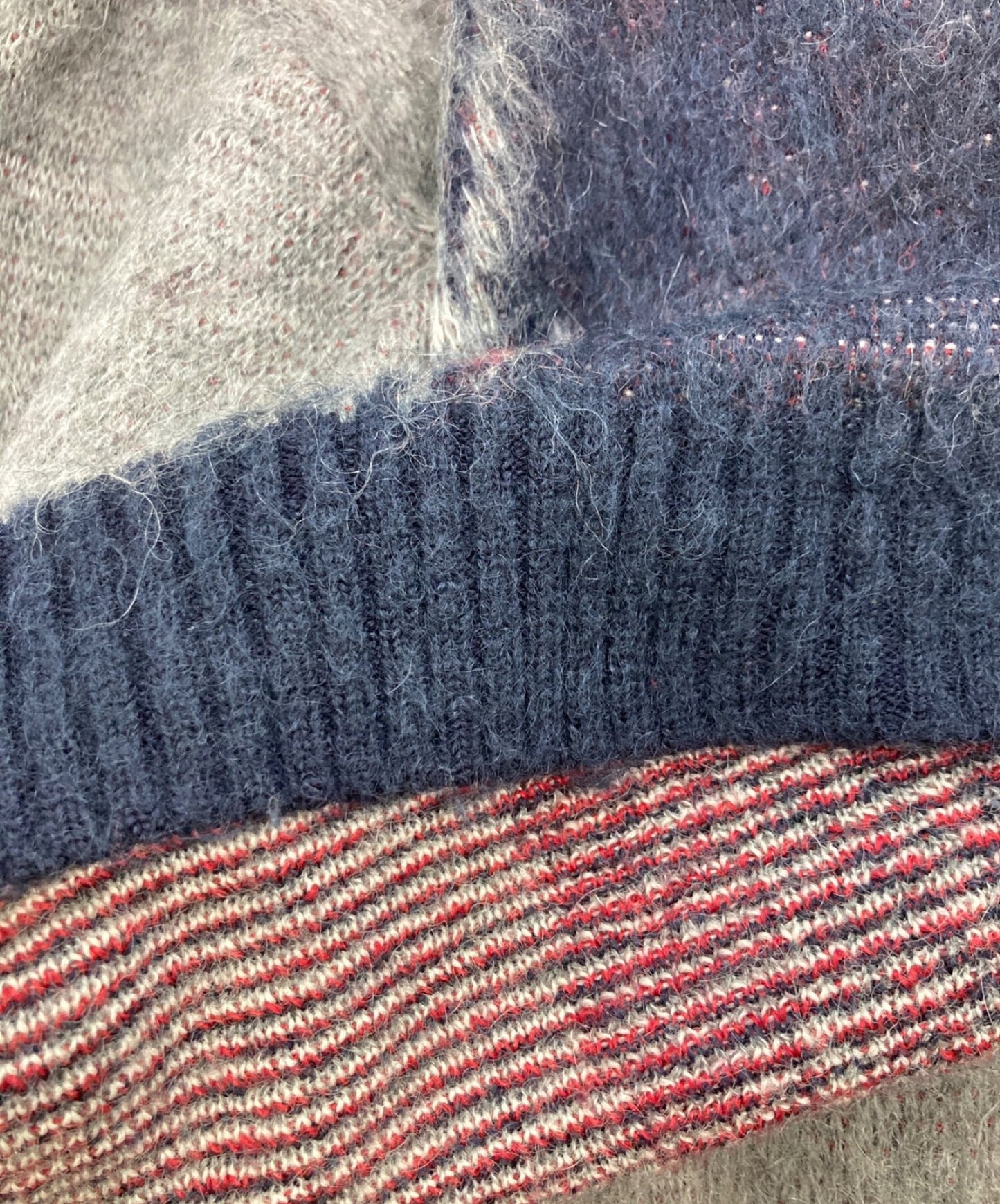 [Pre-owned] Needles Papillon Mohair Cardigan LQ275