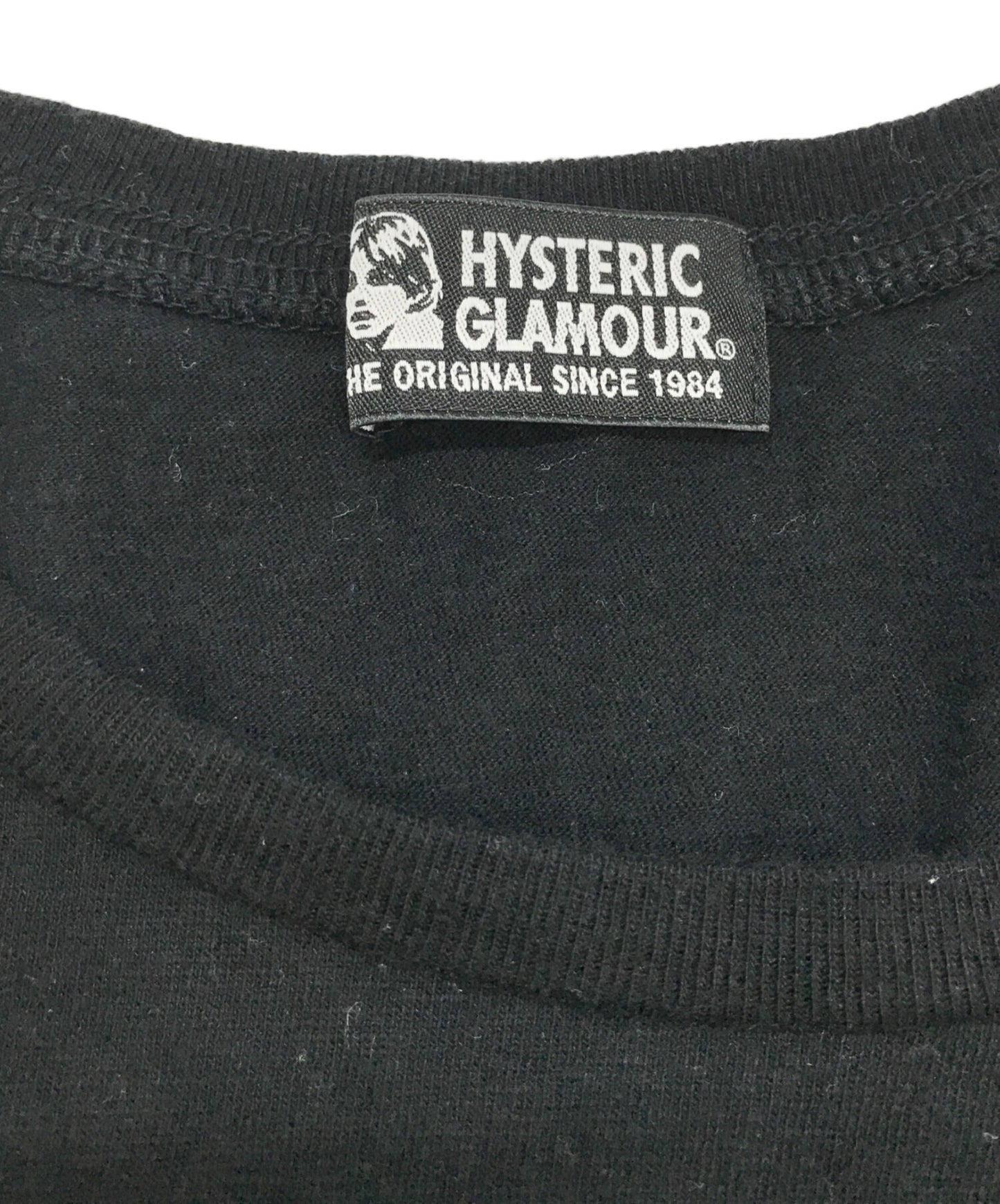 [Pre-owned] Hysteric Glamour DEATH SONG Printed Big T-shirt 01173CT06 01173CT06