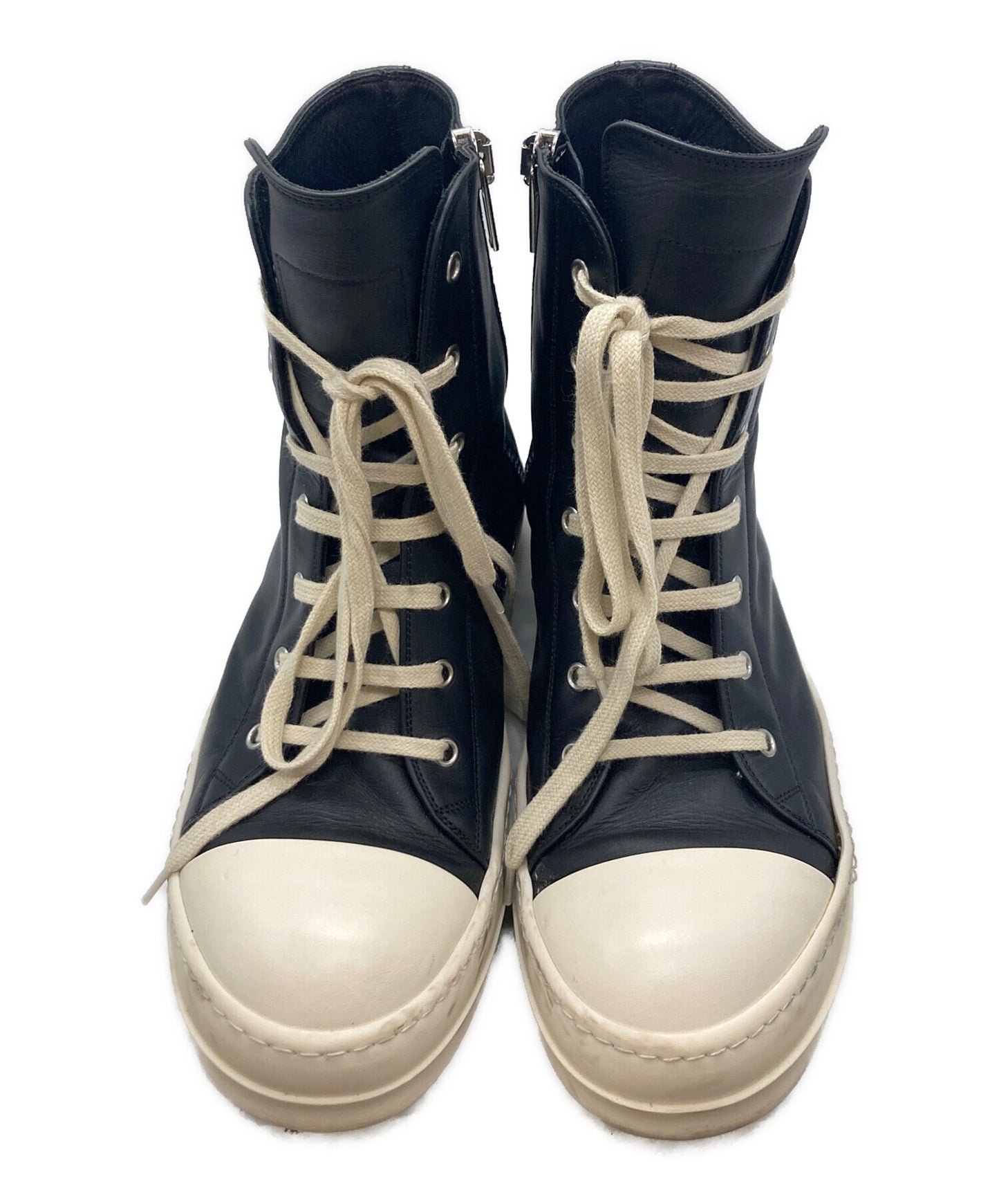 [Pre-owned] RICK OWENS RAMONES SNEAKERS/RICK OWENS RU02C7890 LPO