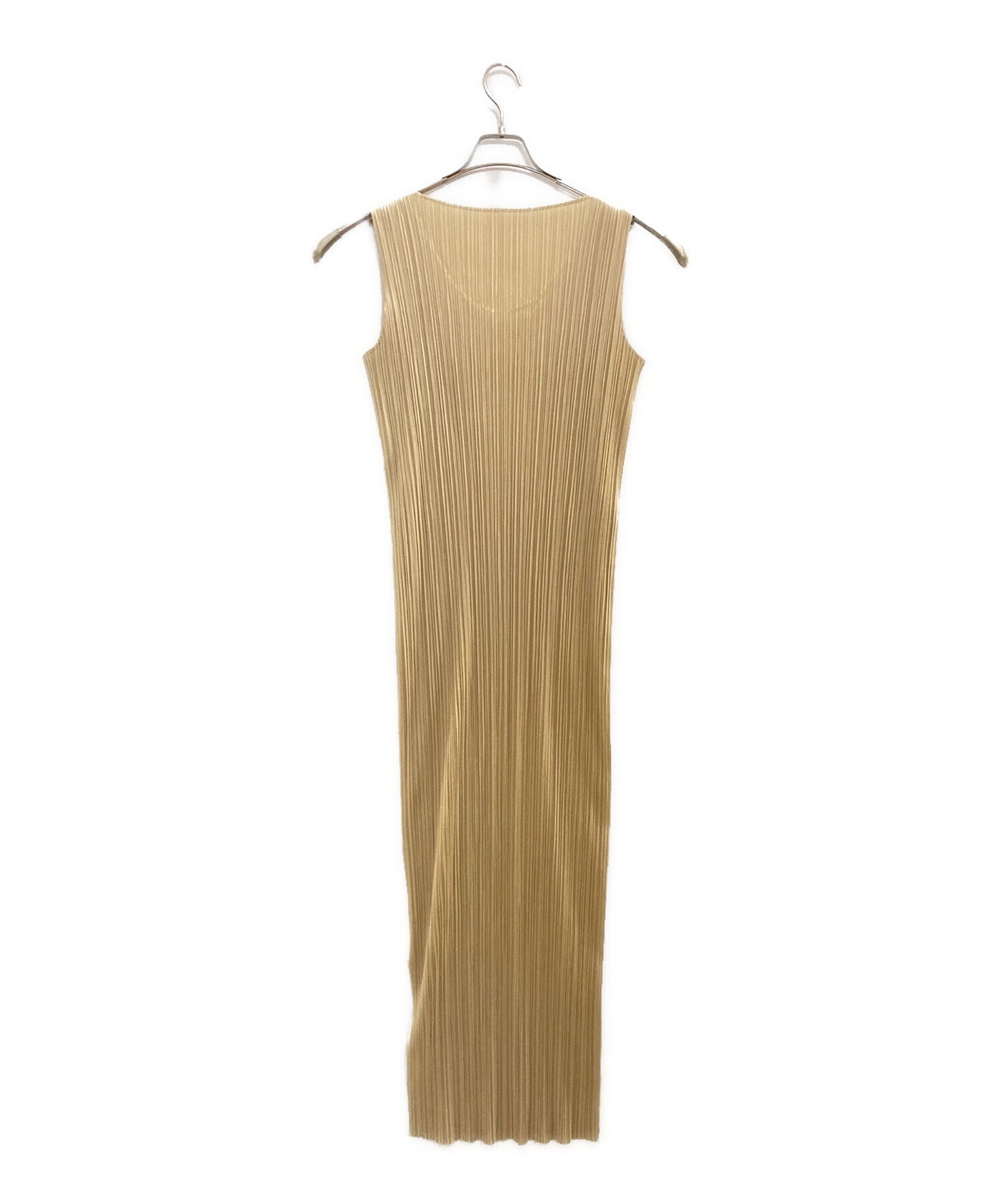 [Pre-owned] PLEATS PLEASE Sleeveless Pleated Dress PP05-J1001