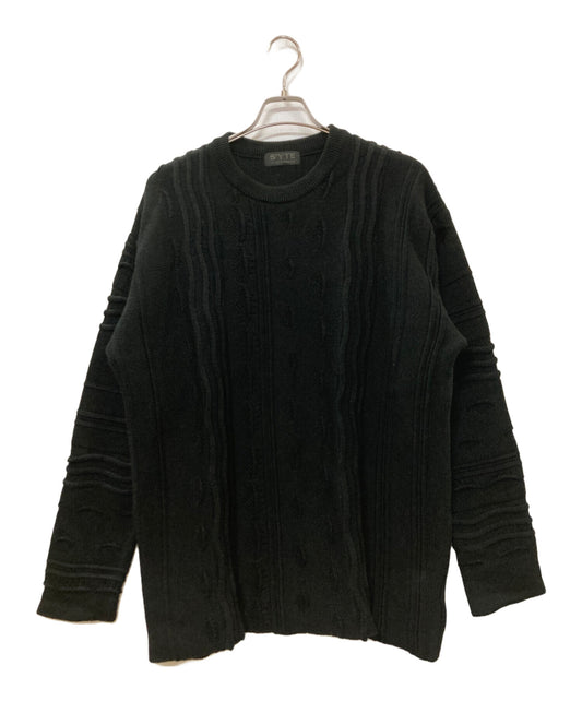 [Pre-owned] s'yte BULKY WOOL 3D PULLOVER KNIT UU-K11-622