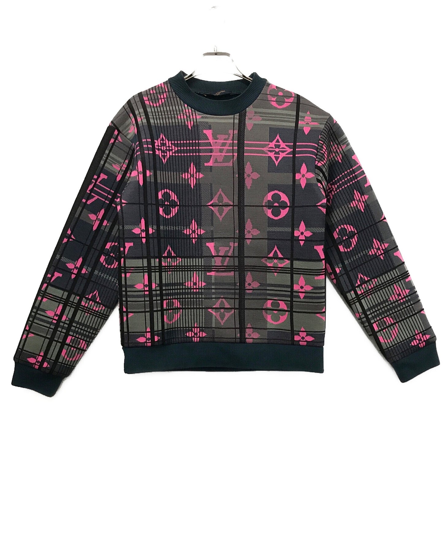 [Pre-owned] LOUIS VUITTON Monogram Jacquard Sweatshirt HKY75WZRW