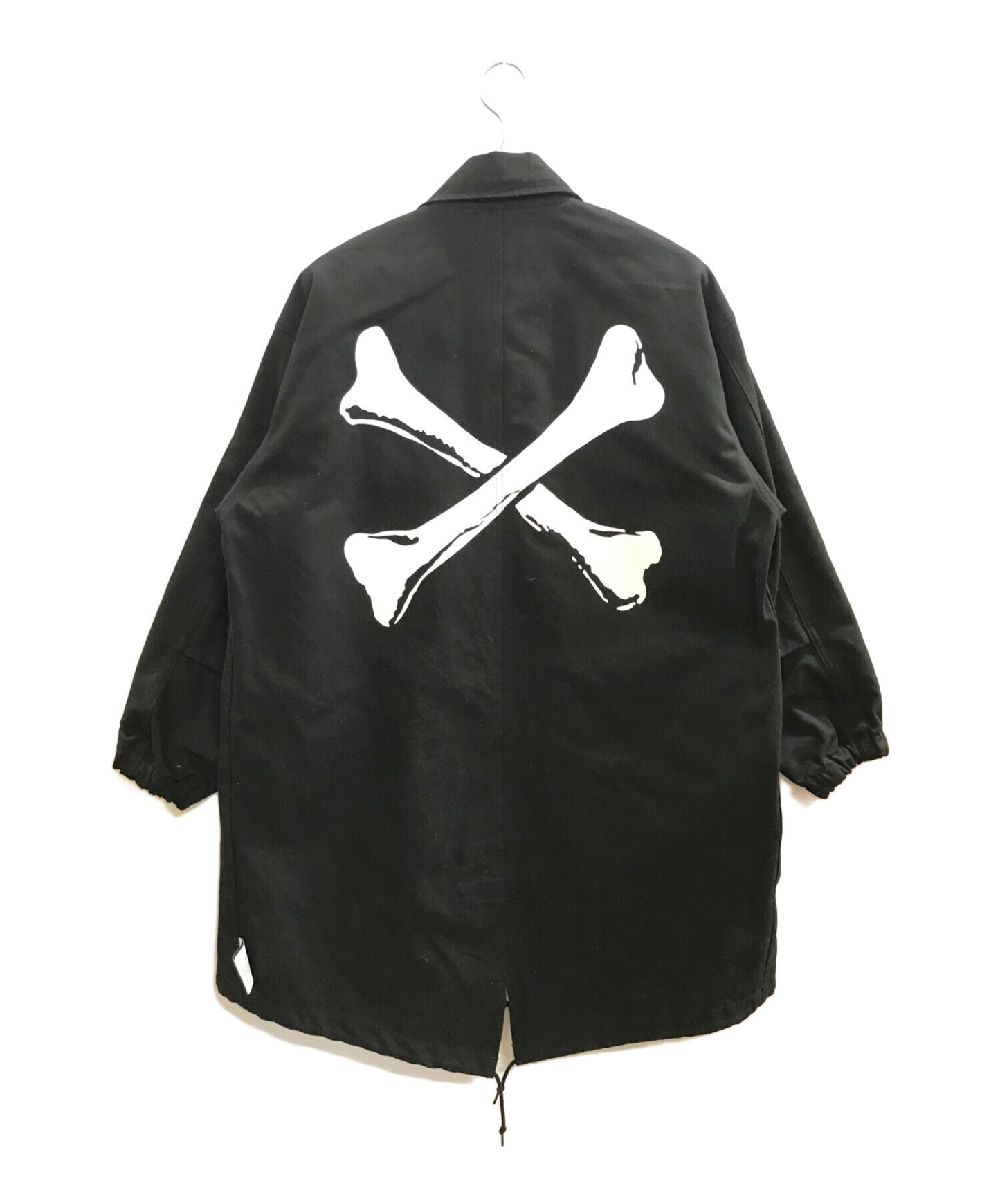[Pre-owned] WTAPS Crossbones back print coat WTAPS 24AW model SMOCK / COAT / COTTON. SERGE 242WVDT-JKM03 242wvdt-jkm03
