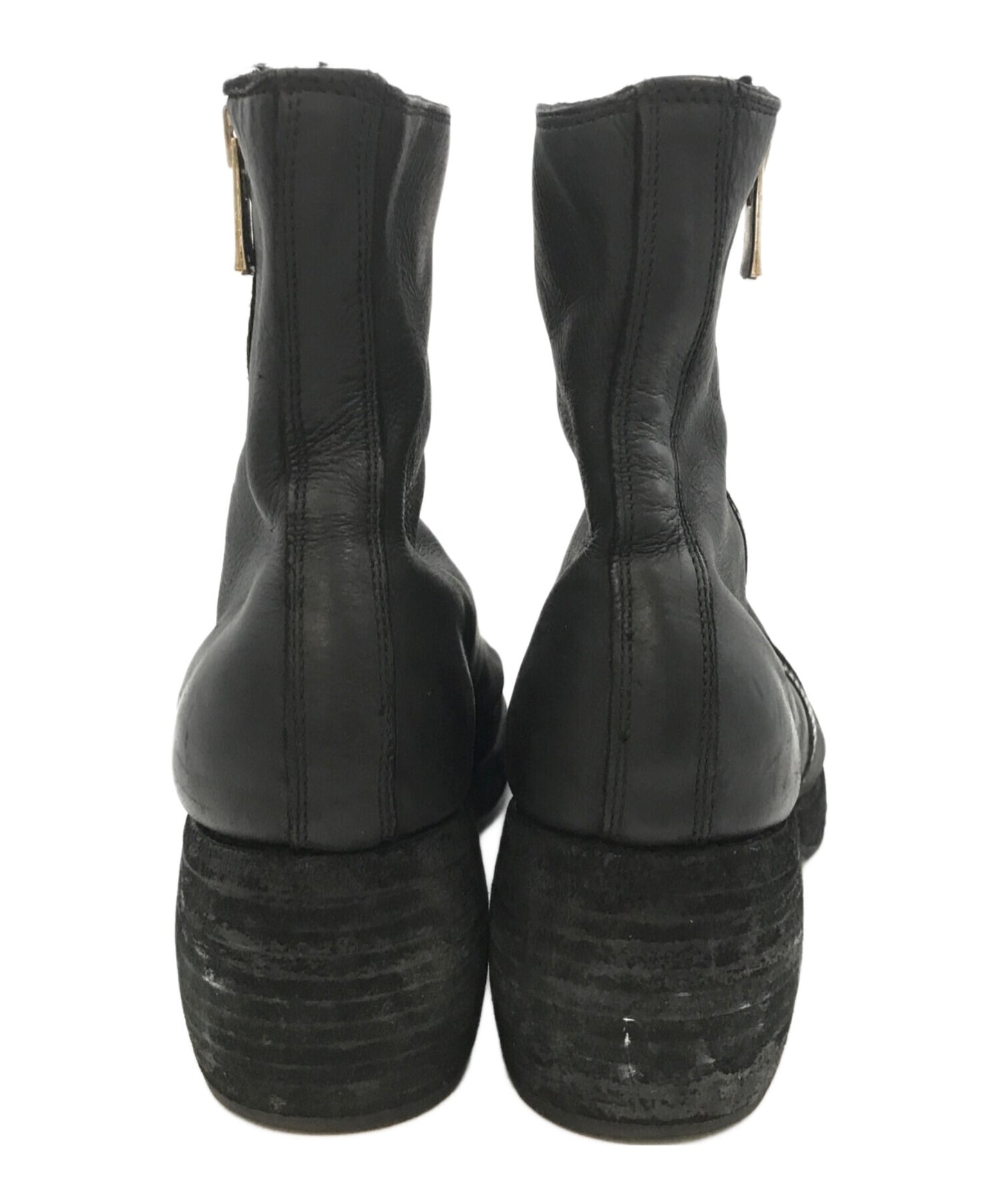 [Pre-owned] YOHJI YAMAMOTO Side Zip Boots/Yohji Yamamoto/Guidi/Z0066-Y Z0066-Y