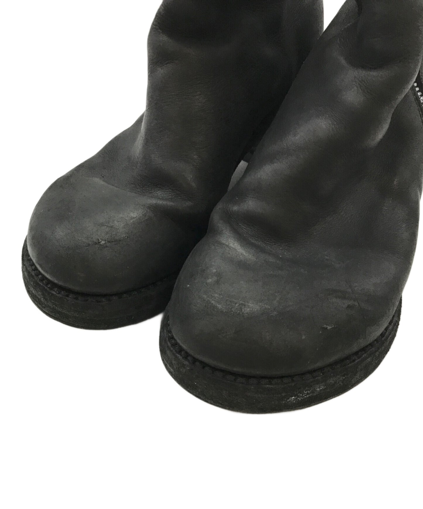 [Pre-owned] YOHJI YAMAMOTO Side Zip Boots/Yohji Yamamoto/Guidi/Z0066-Y Z0066-Y