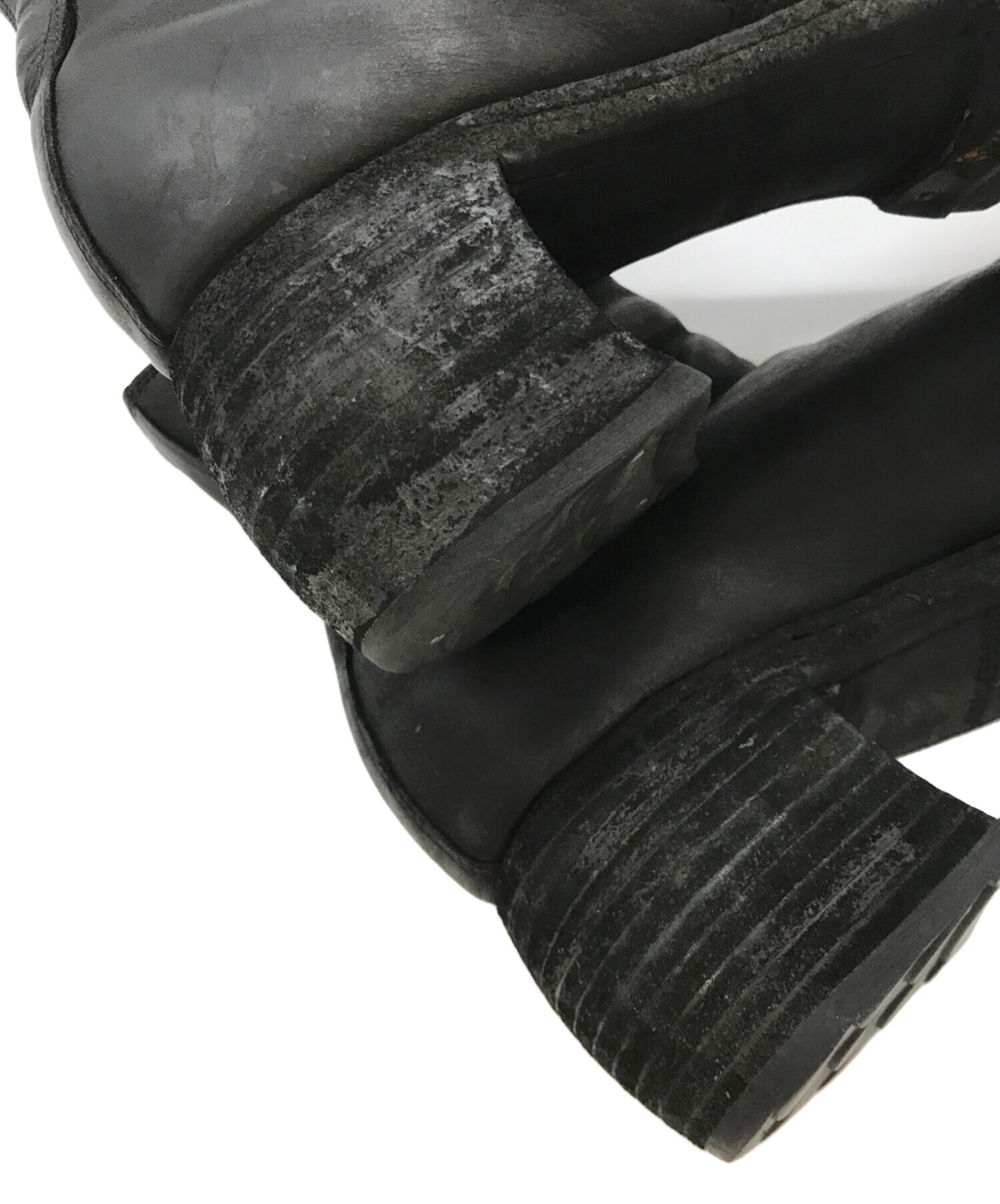 [Pre-owned] YOHJI YAMAMOTO Side Zip Boots/Yohji Yamamoto/Guidi/Z0066-Y Z0066-Y