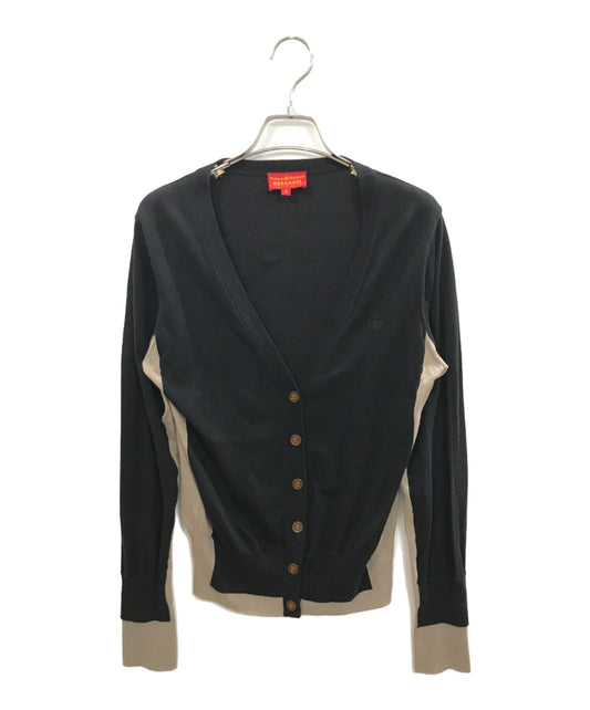 [Pre-owned] Vivienne Westwood RED LABEL Orb Embroidery Knit Cardigan / Vivienne Westwood Red Label / 17-01-122002 17-01-122002