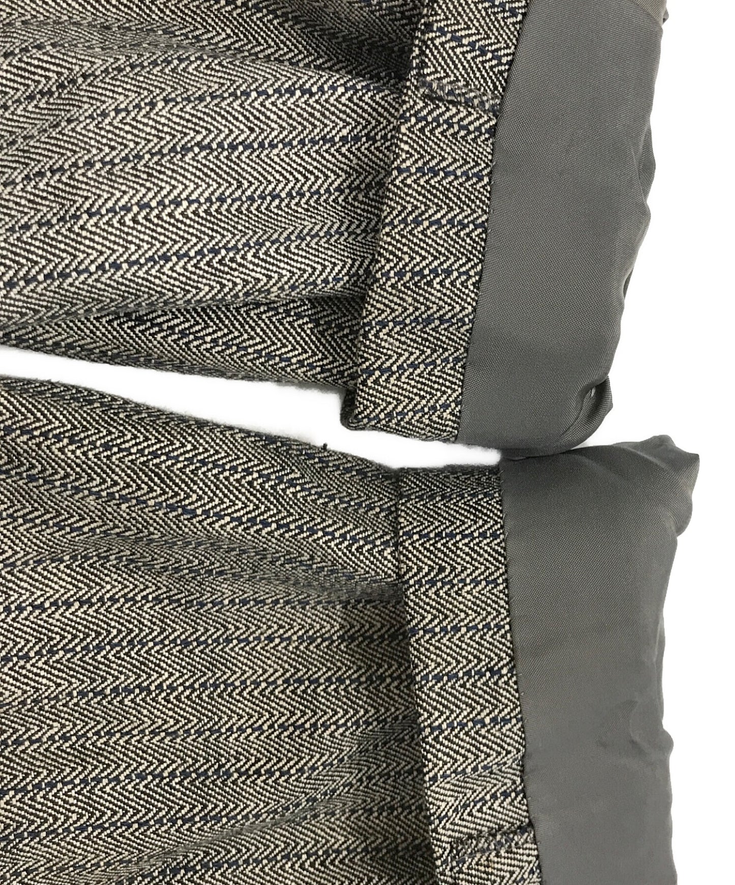 [Pre-owned] COMME des GARCONS HOMME Linen-blend herringbone jacket HJ-02036M