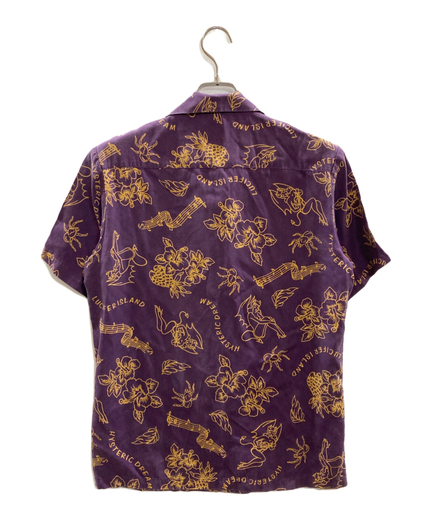 [Pre-owned] Hysteric Glamour Open collar shirt / Hysteric Glamour / 02191AH04 02191AH04