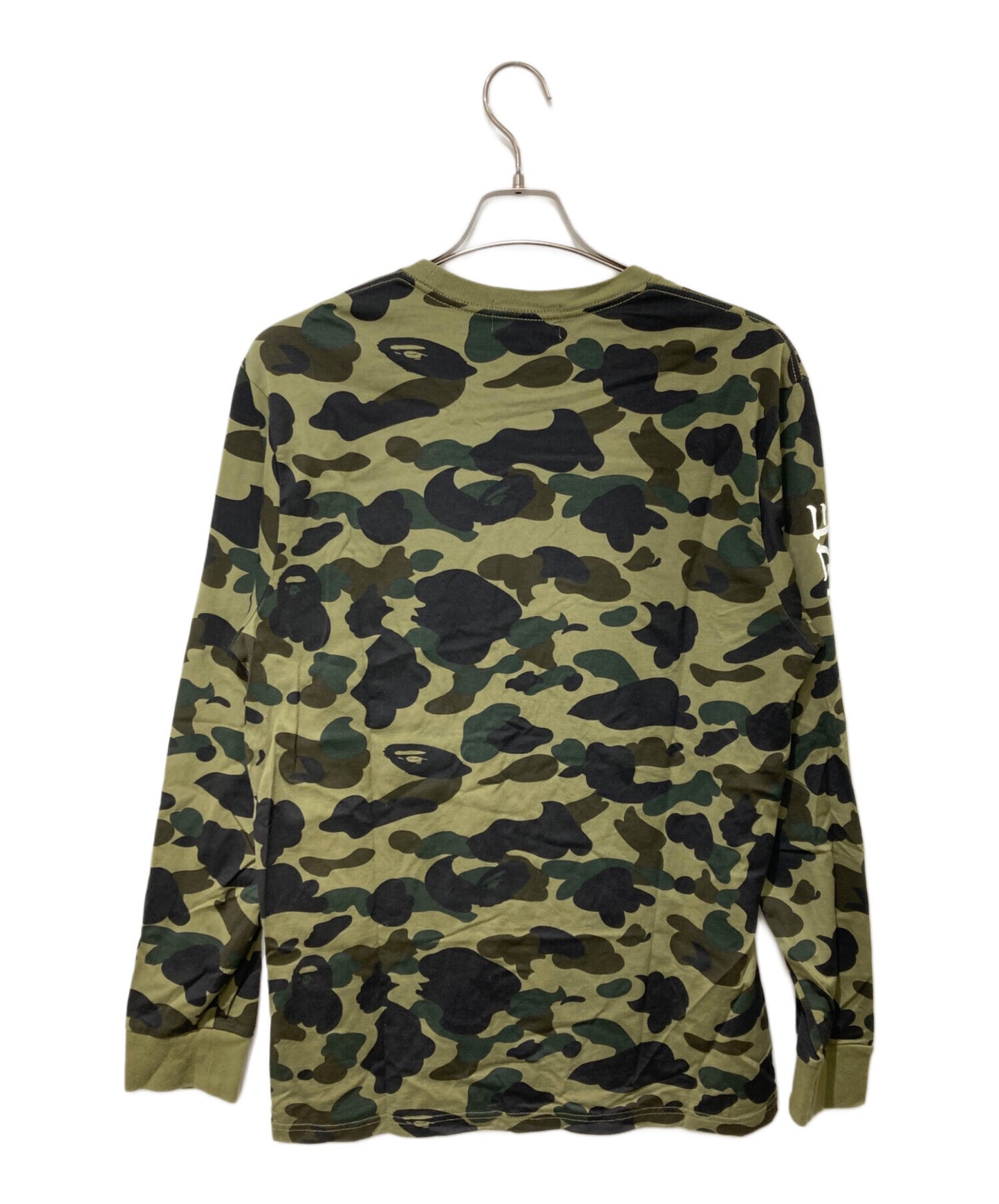 [Pre-owned] A BATHING APE Camouflage Long Sleeve Cut and Sewn / Abasing Ape / 001LTF801001X 001ltf801001x