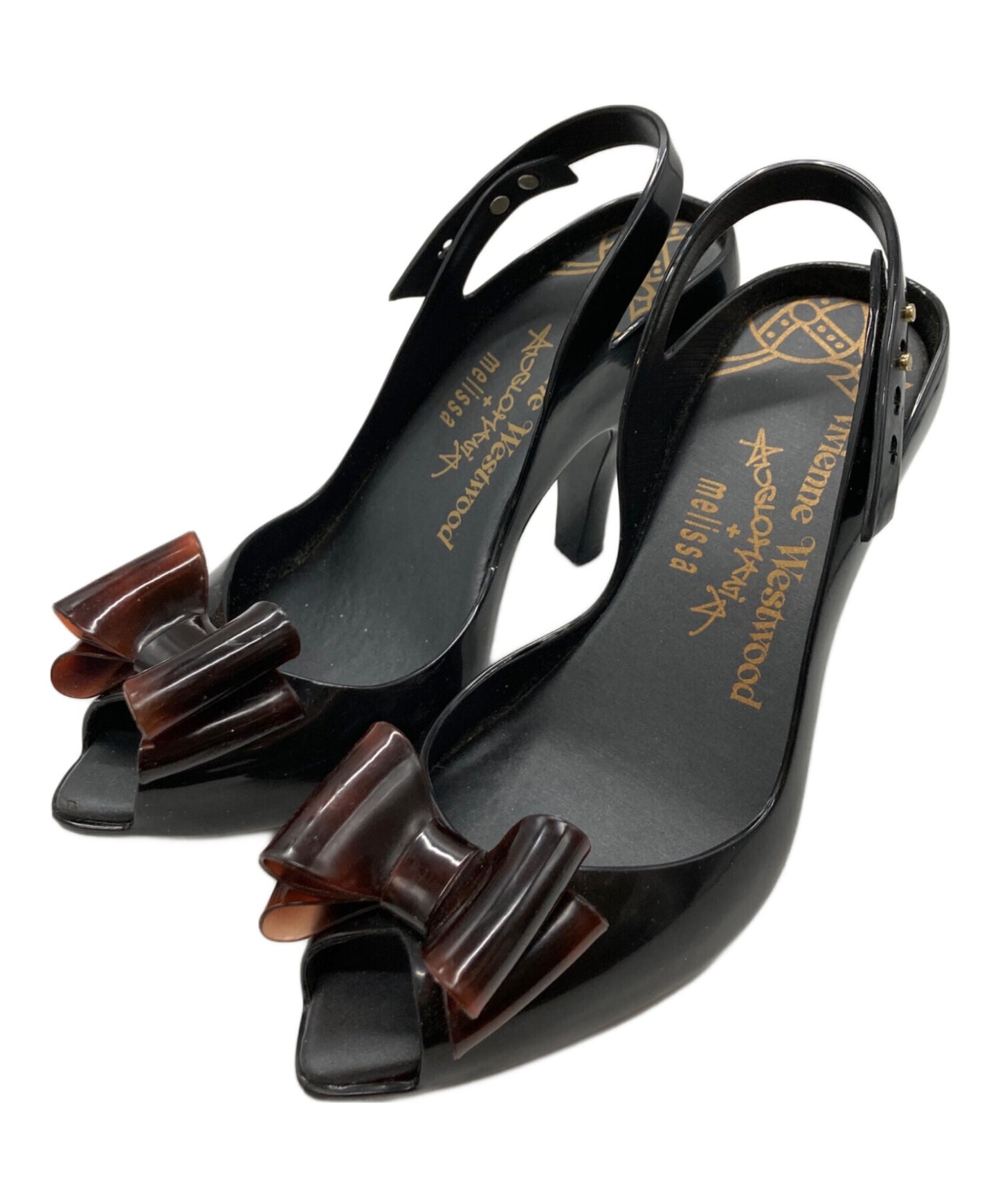 [Pre-owned] VIVIENNE WESTWOOD ANGLOMANIA+melissa Rubber Heel Pumps / Vivienne Westwood Anglomania Melissa
