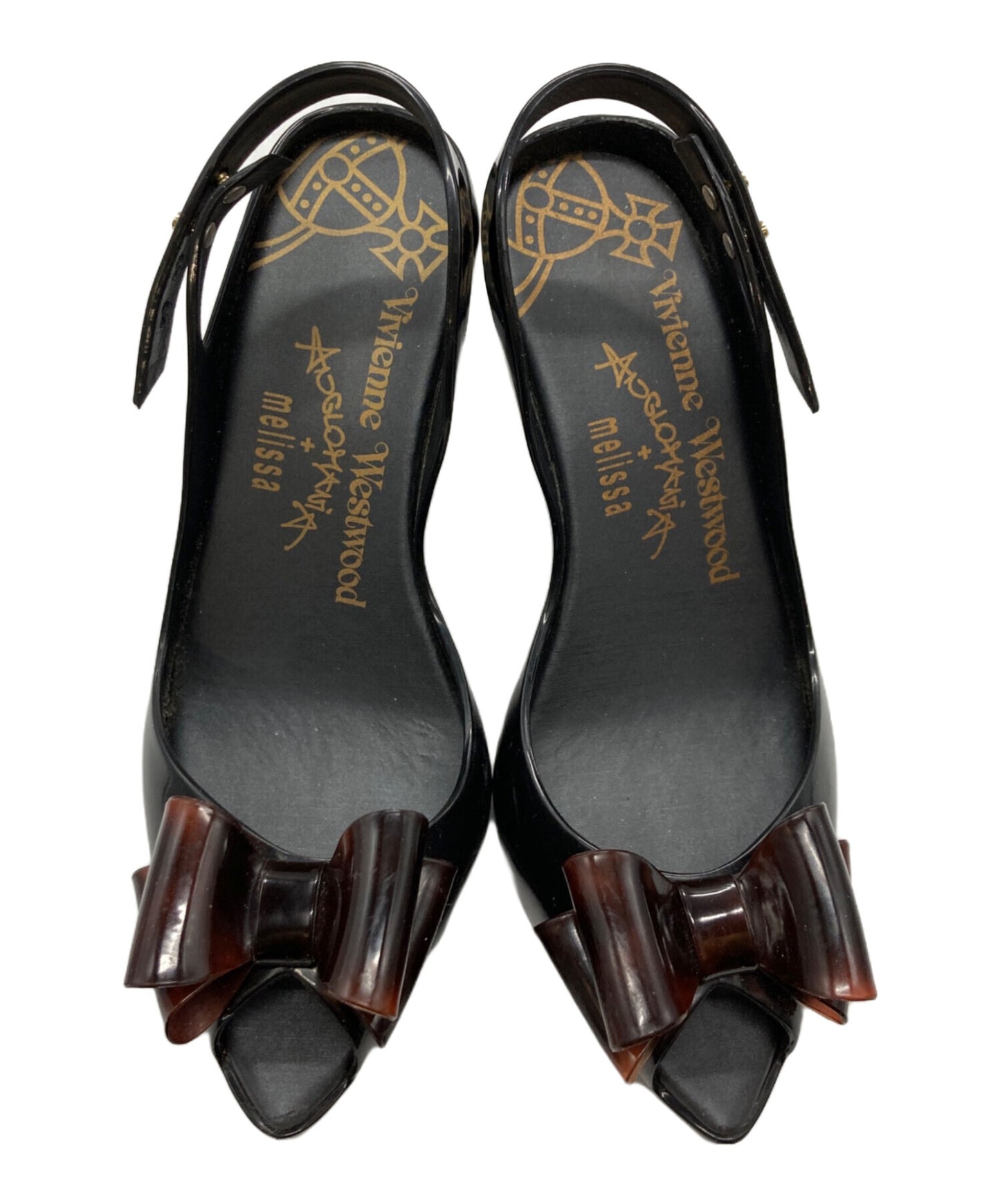 [Pre-owned] VIVIENNE WESTWOOD ANGLOMANIA+melissa Rubber Heel Pumps / Vivienne Westwood Anglomania Melissa