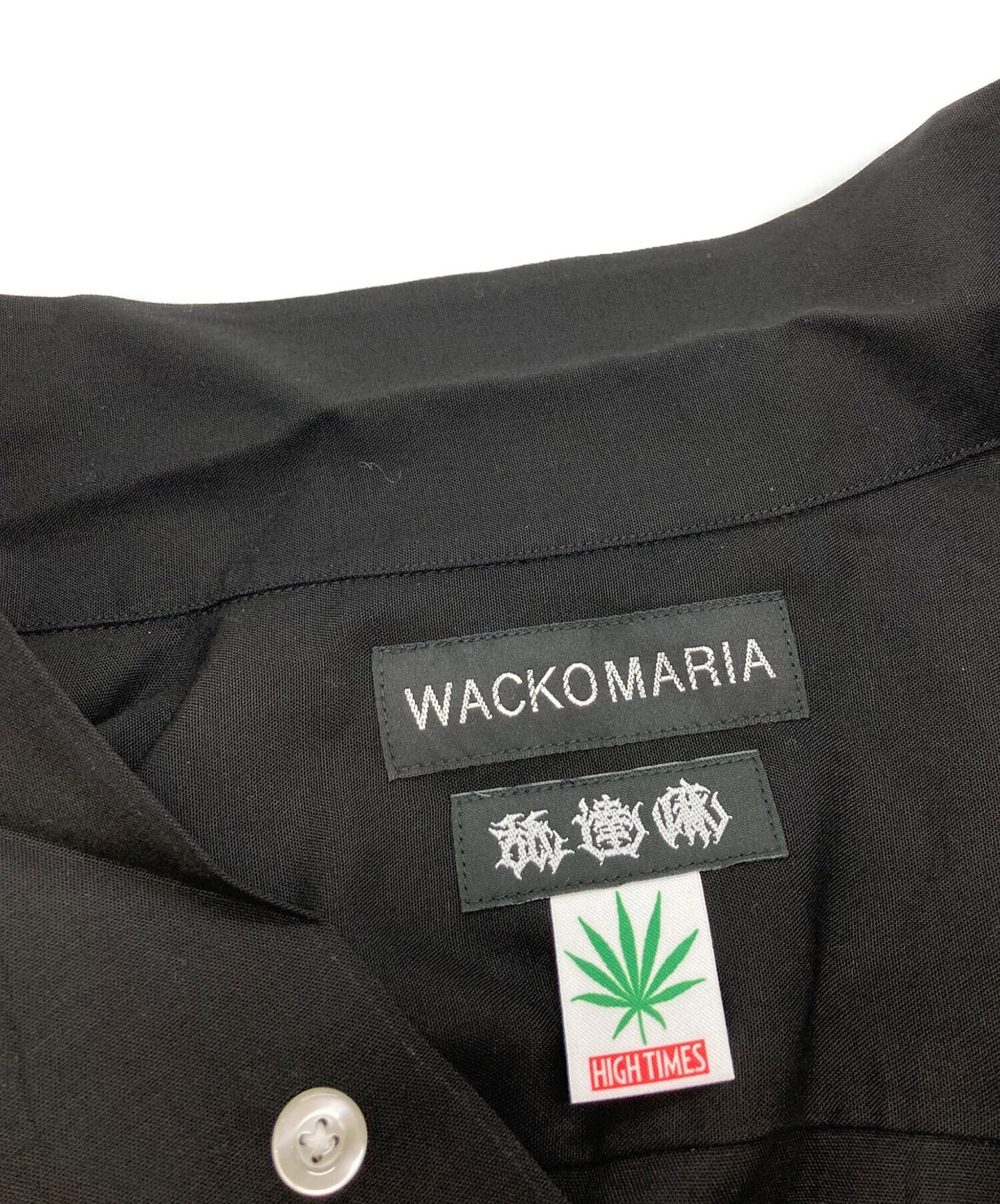 [Pre-owned] WACKO MARIA HIGHTIMES 50'S SHIRT/WAKOMARIA/24SS Lickable linen