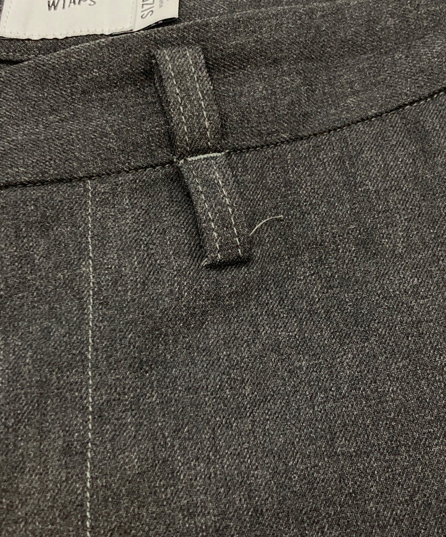 [Pre-owned] WTAPS CREASE DL TROUSERS POLY. TWILL/Double Taps/231TQDT-PTM01 231TQDT-PTM01