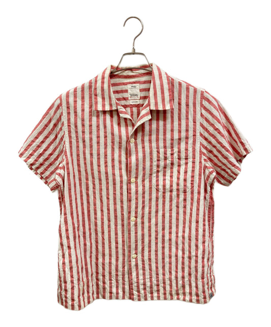 [Pre-owned] VISVIM WEBER SHIRT S/S STRIPES / bizbim/0122105011020/22SS 0122105011020