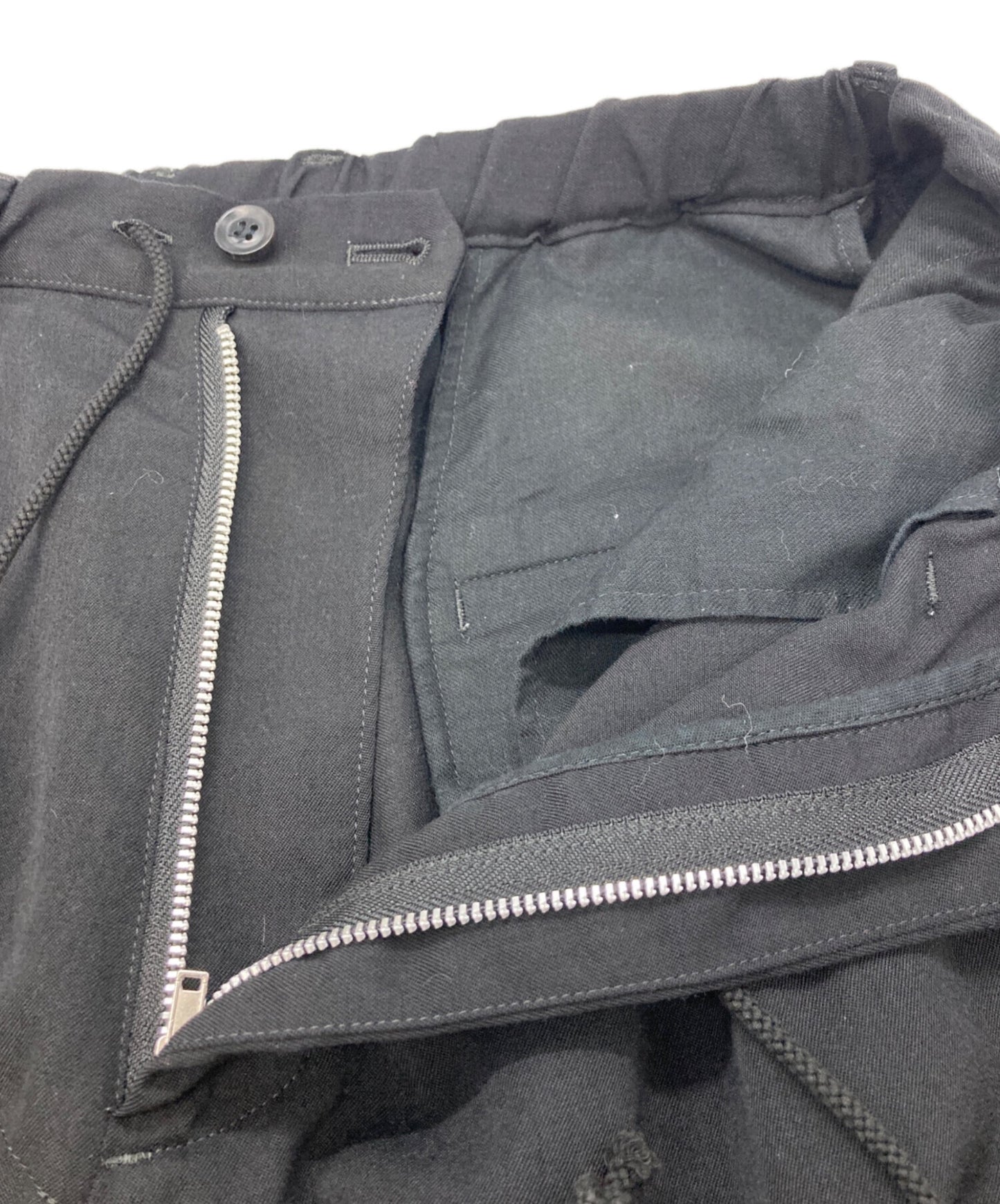 [Pre-owned] B Yohji Yamamoto Drawstring Pants / B Yohji Yamamoto / NK-P55-100 / 17AW NK-P55-100