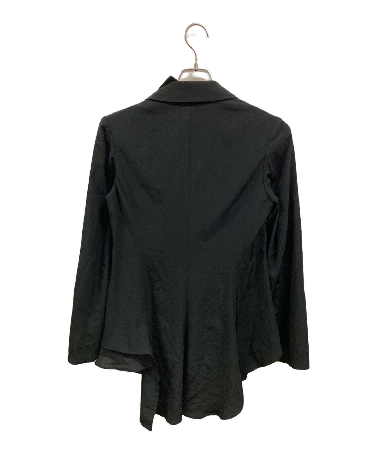 [Pre-owned] Yohji Yamamoto collections TA/PE CREPE DE CHINE 2 LAYERED WRAP JACKET/Yohji Yamamoto Collections/FP-J63-500 FP-J63-500