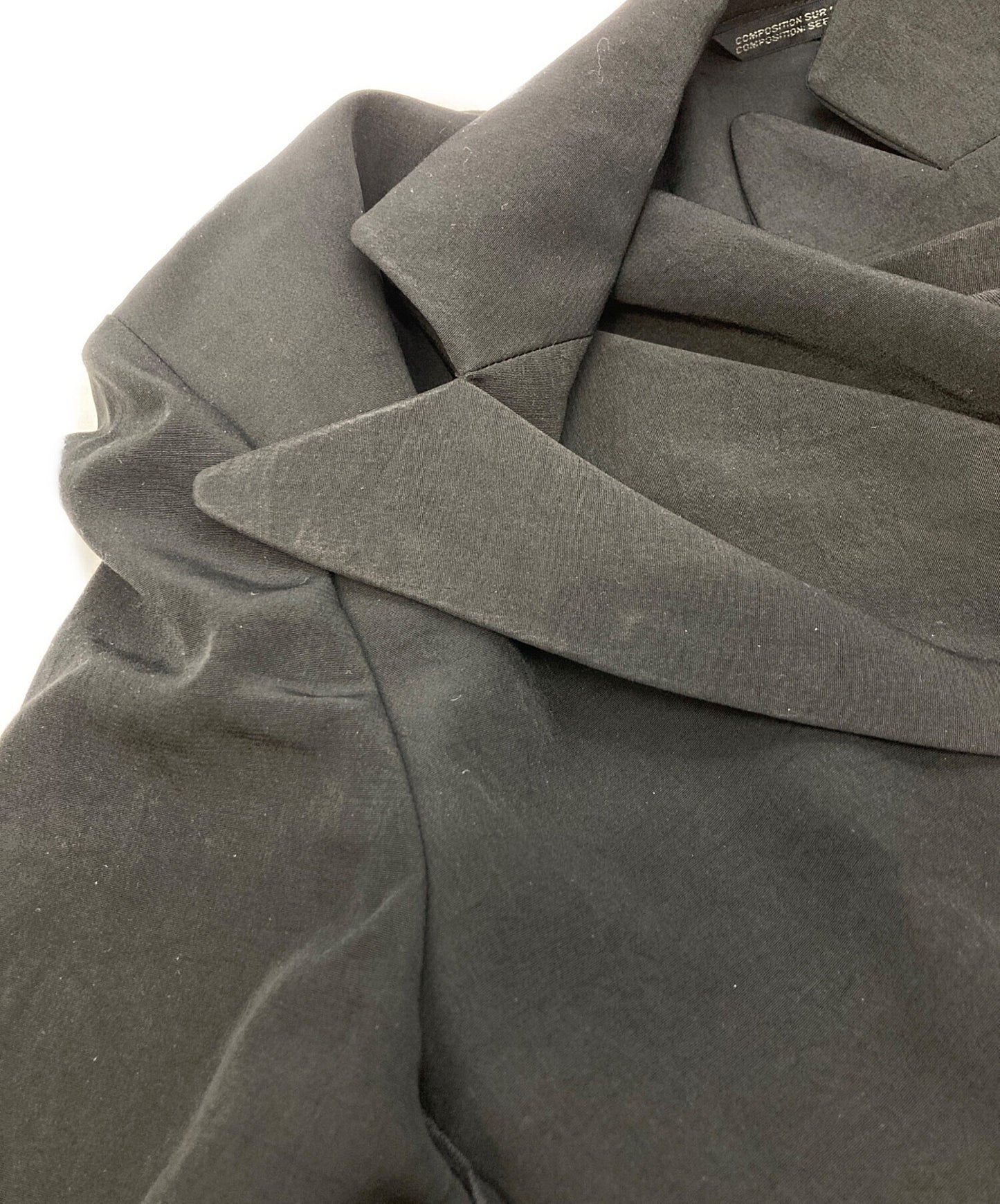 [Pre-owned] Yohji Yamamoto collections TA/PE CREPE DE CHINE 2 LAYERED WRAP JACKET/Yohji Yamamoto Collections/FP-J63-500 FP-J63-500