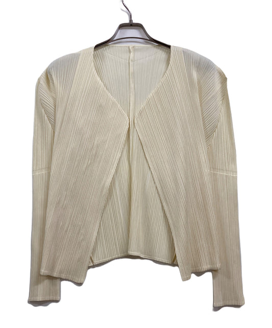 [Pre-owned] PLEATS PLEASE Pleated cardigan PP04-JD123