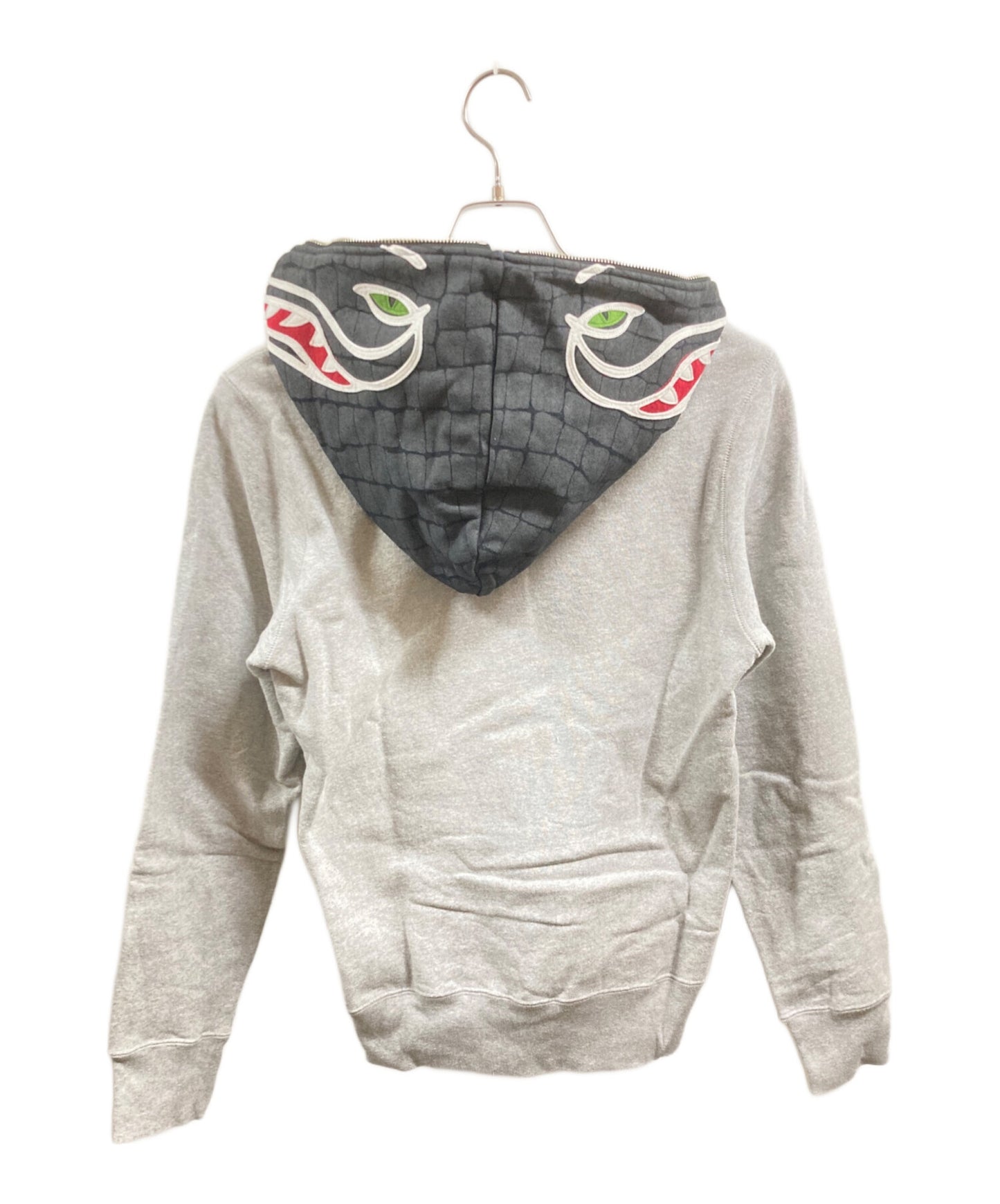 [Pre-owned] A BATHING APE CROCODILE FULL-ZIP HOODIE SH905P