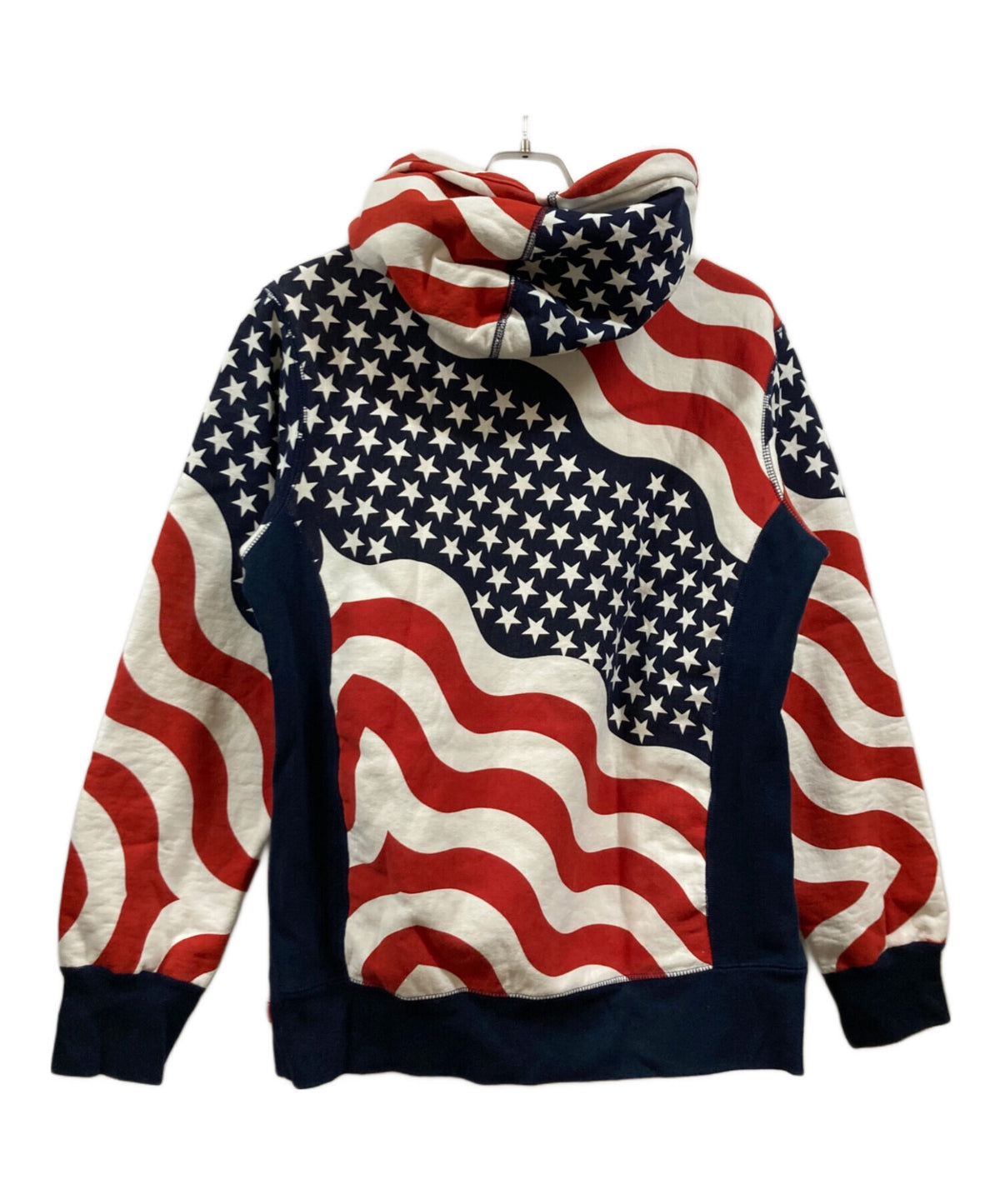 [Pre-owned] SUPREME BOX LOGO PULLOVER HOODIE FLAG