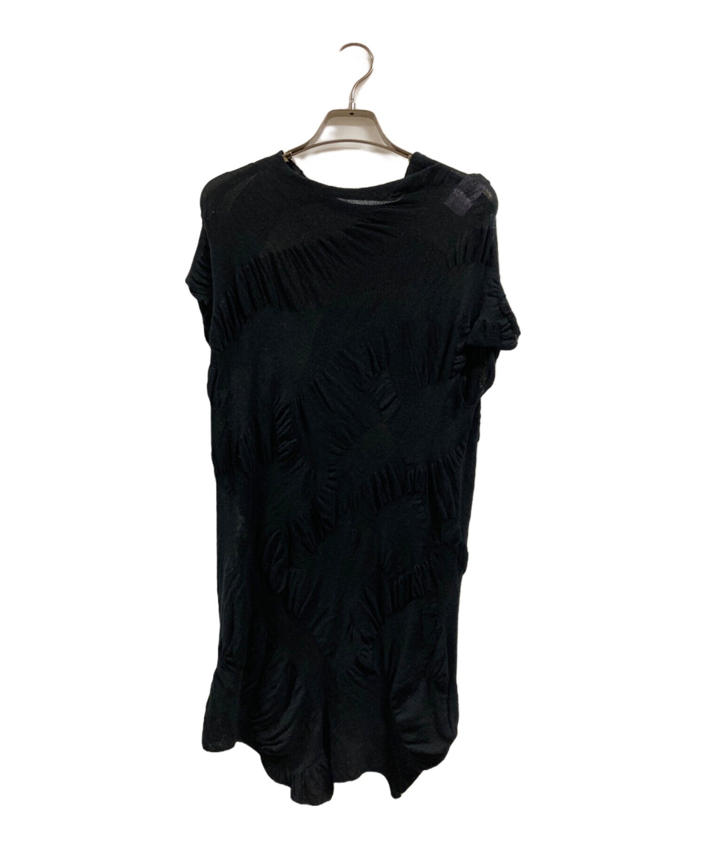 [Pre-owned] YOHJI YAMAMOTO Knit WG Gather French Slv Po FP-K19-090