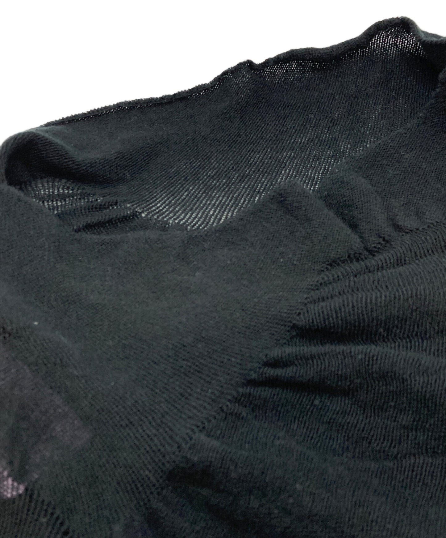 [Pre-owned] YOHJI YAMAMOTO Knit WG Gather French Slv Po FP-K19-090