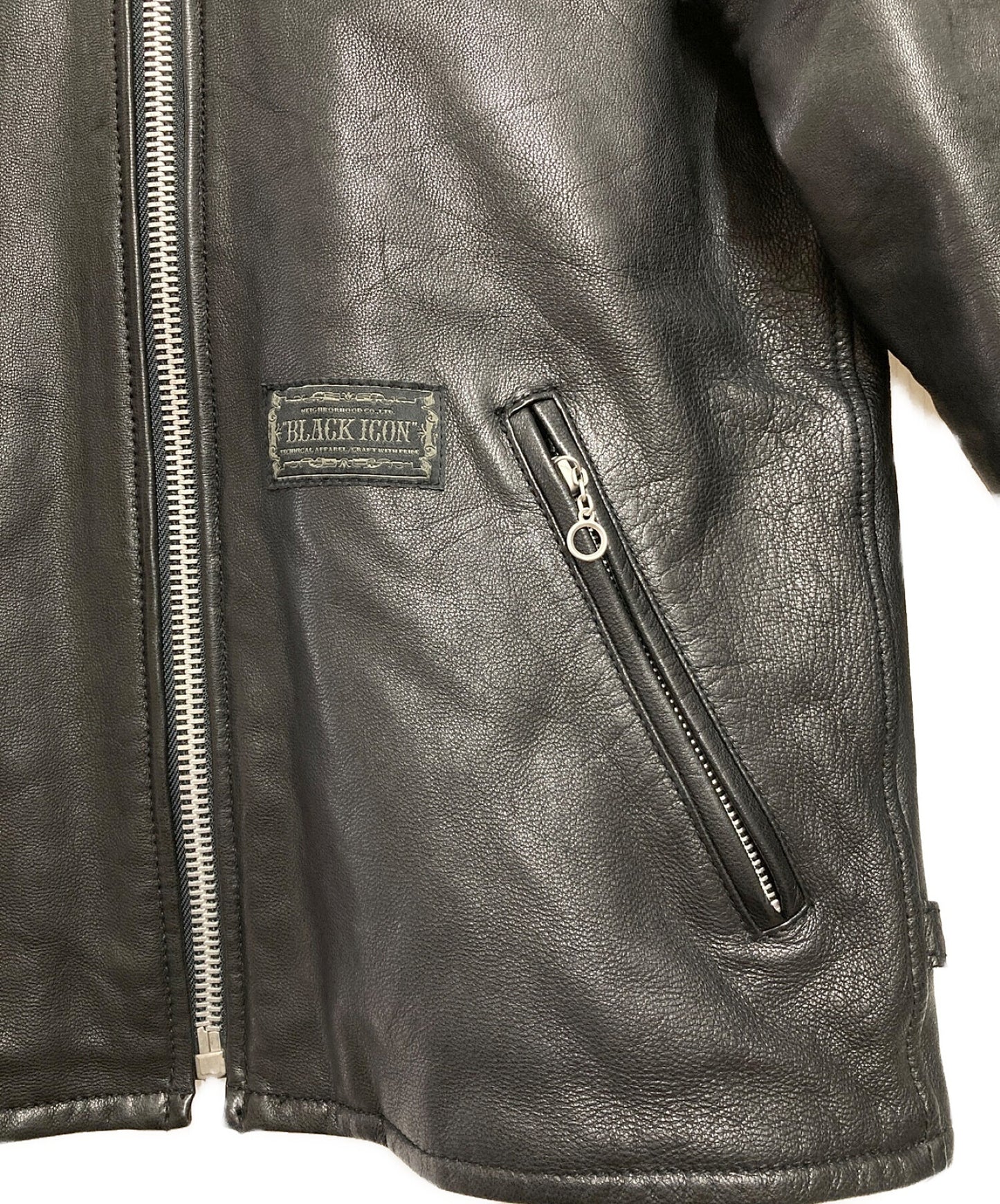 [Pre-owned] NEIGHBORHOOD single riders jacket 112TNNH-JKM04